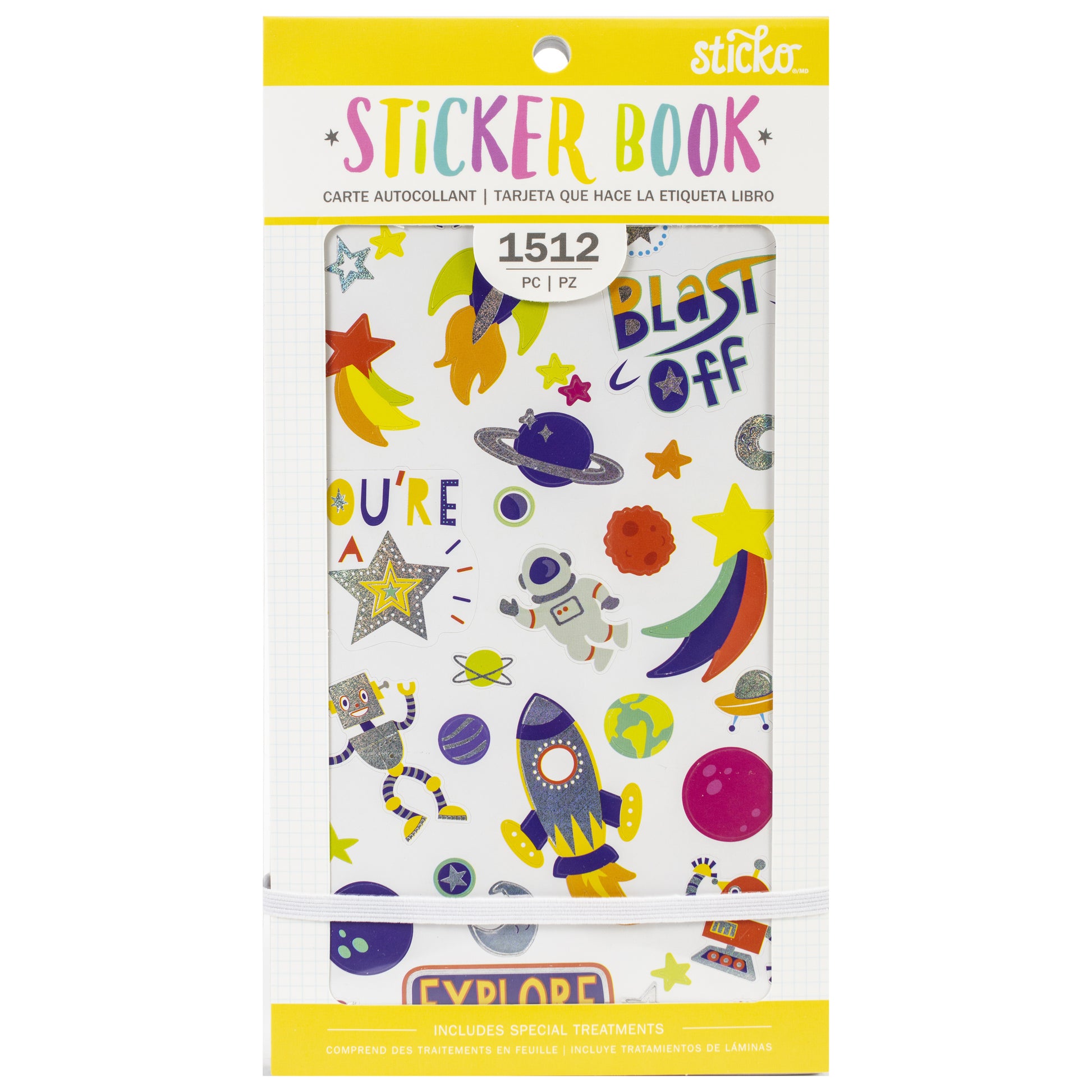 Sticko Young & Fun Sticker Book - 1512 Stickers