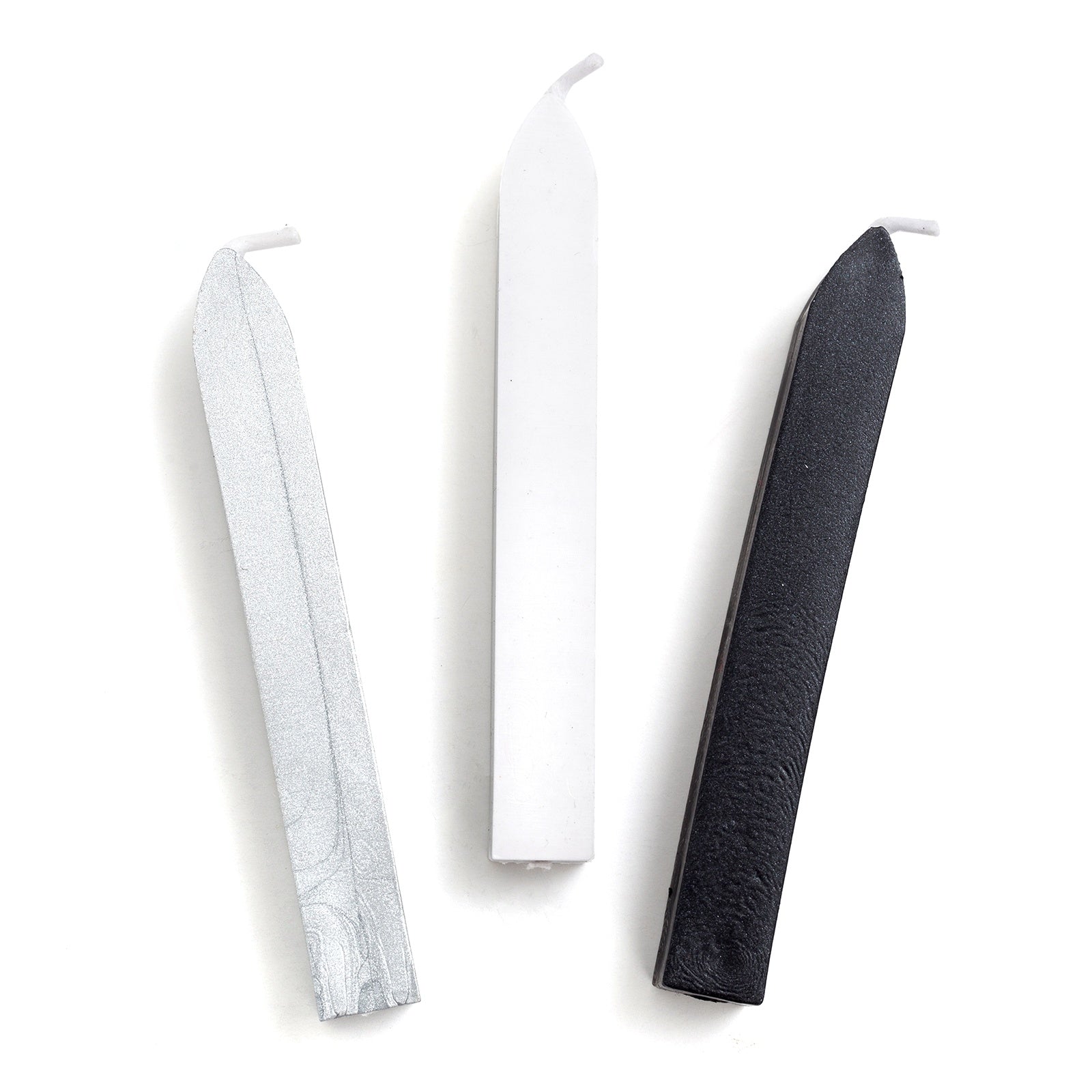 American Crafts S.W.A.K. Wax Seals Set - White, Silver & Black
