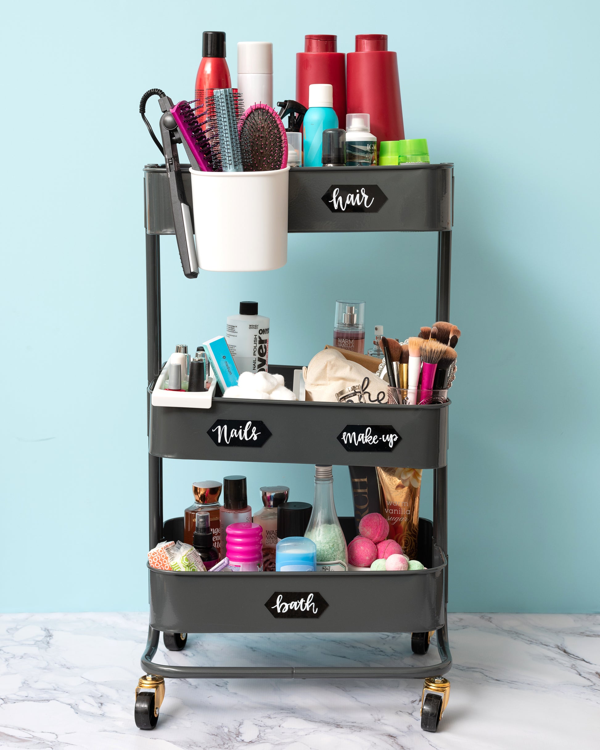 We R A La Cart Hanging Storage Cups