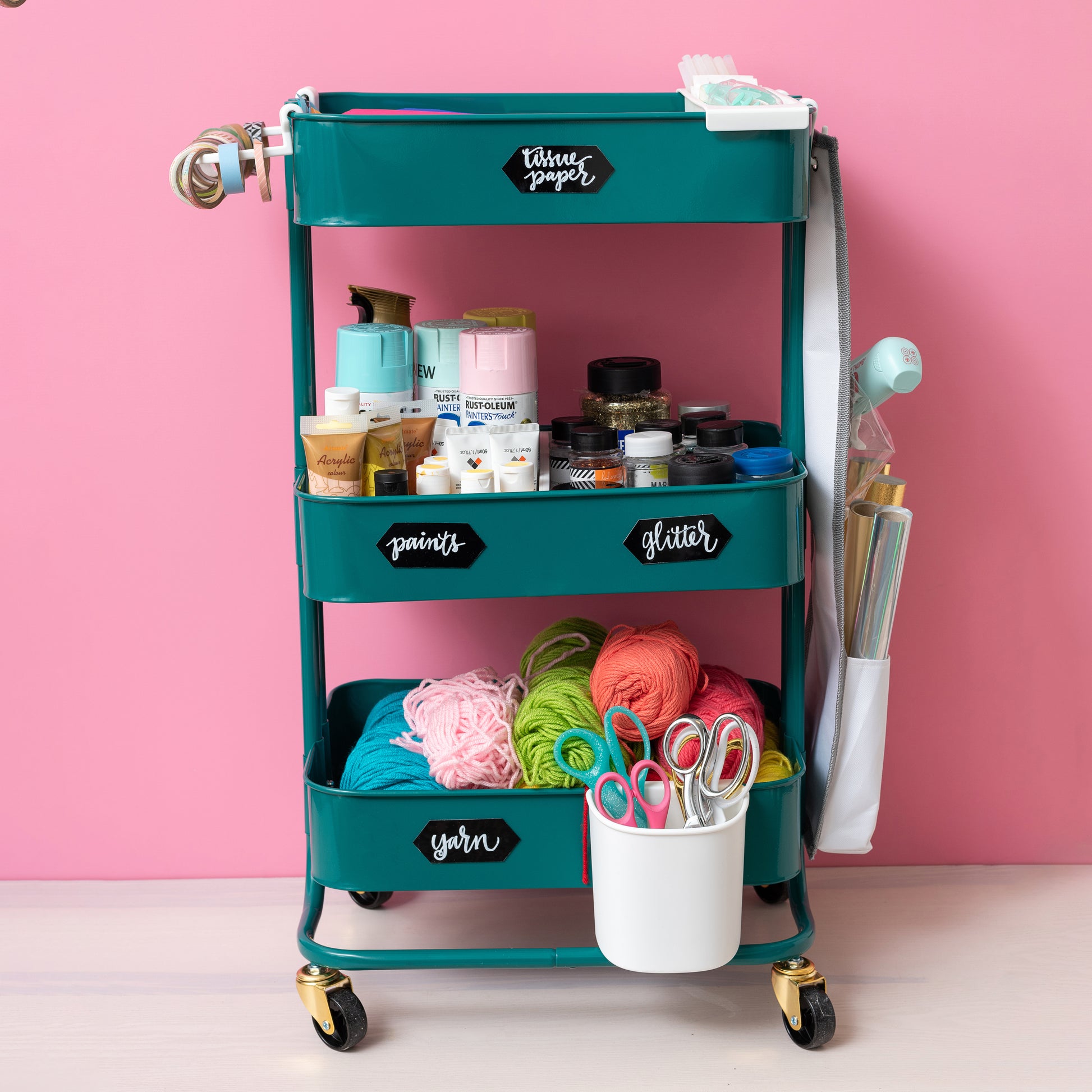 We R A La Cart Hanging Storage Cups