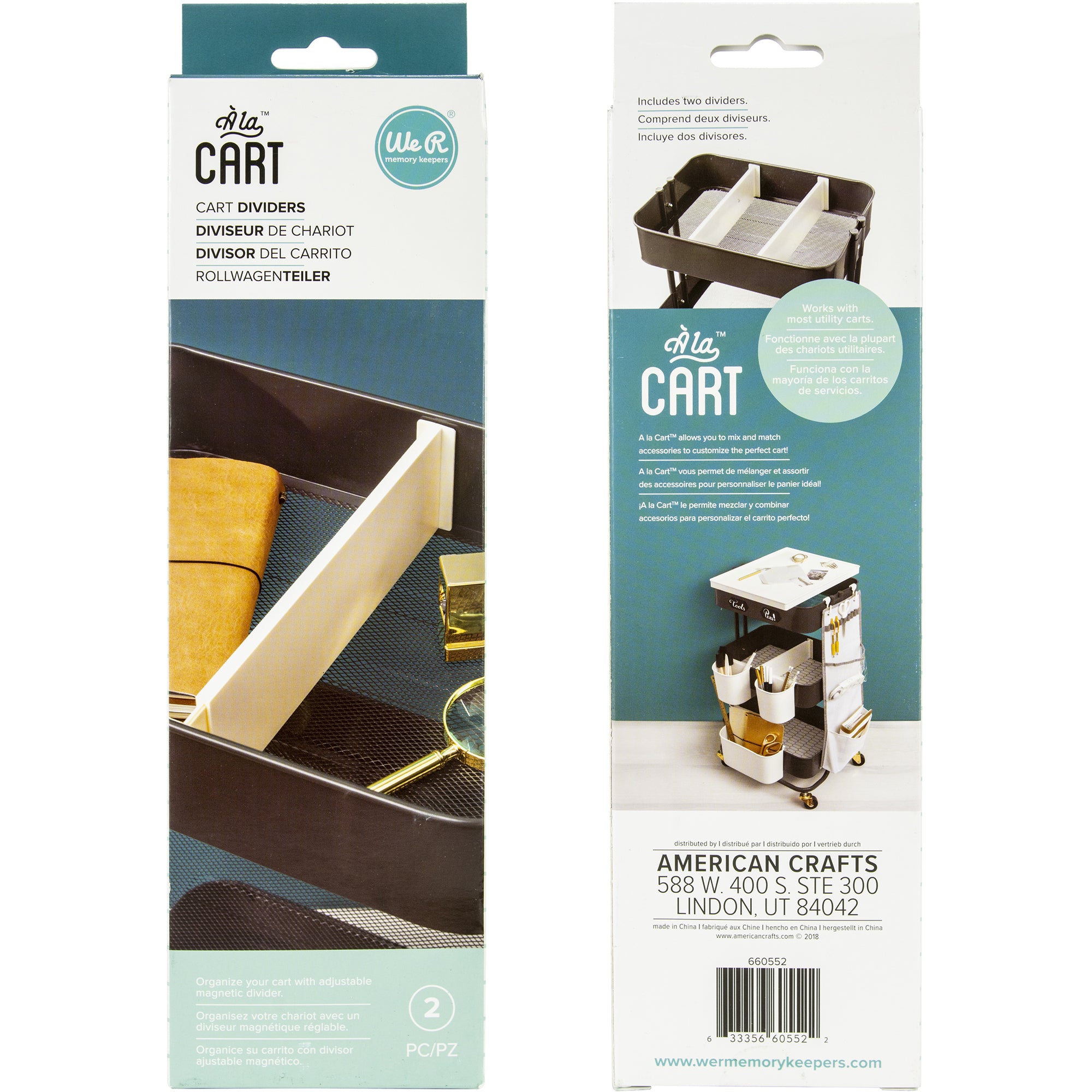 We R A La Cart Dividers - Available in Multiple Styles