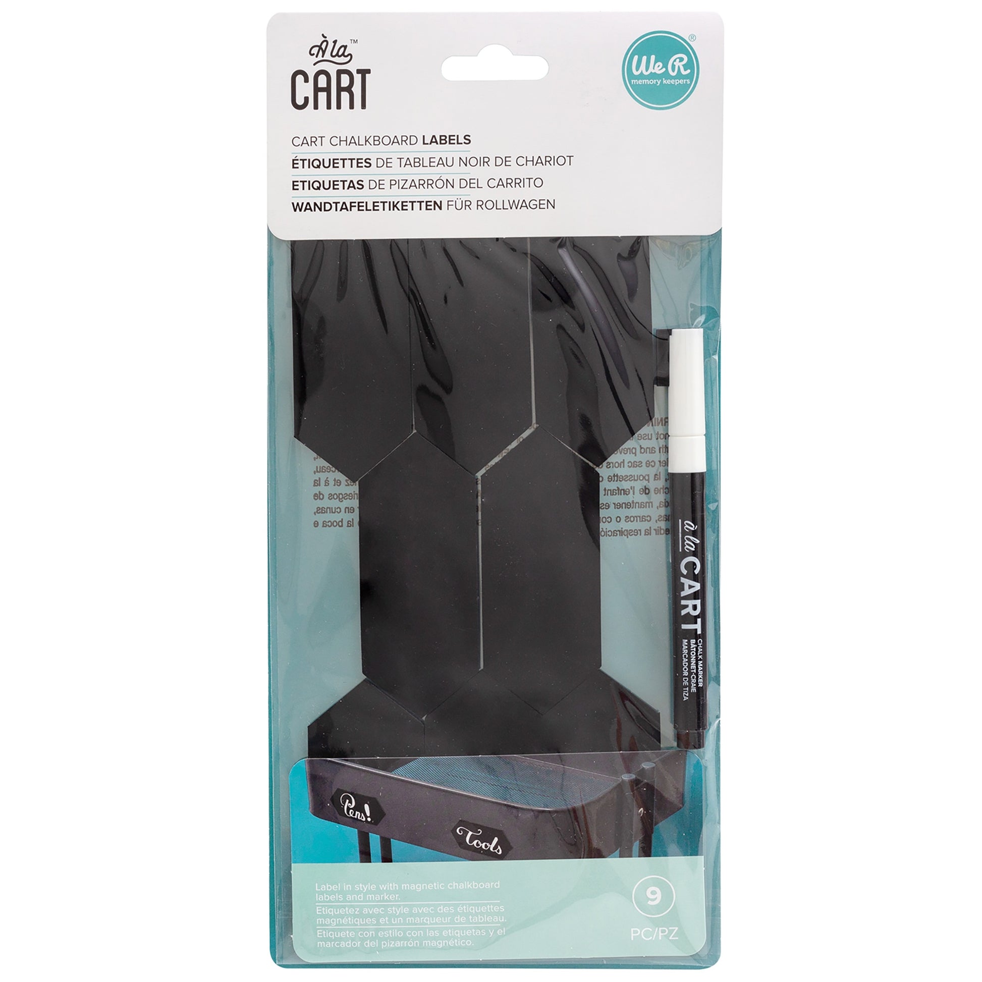 We R A La Cart Magnetized Chalkboard Labels