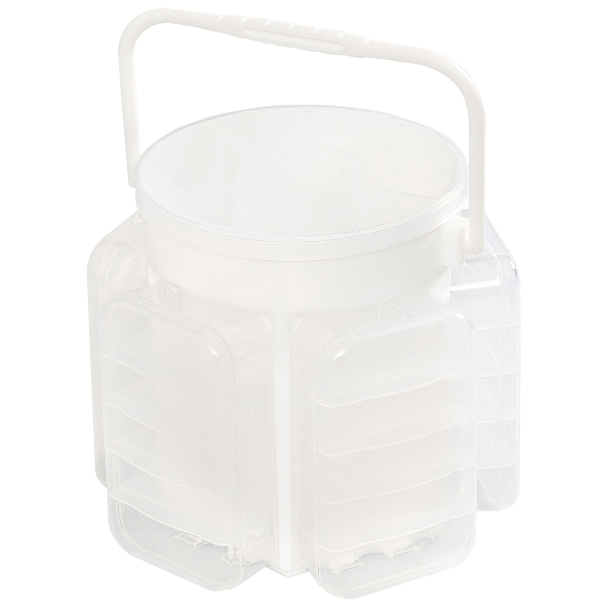 We R Translucent Craft Caddy Organizer for Small Item Storage