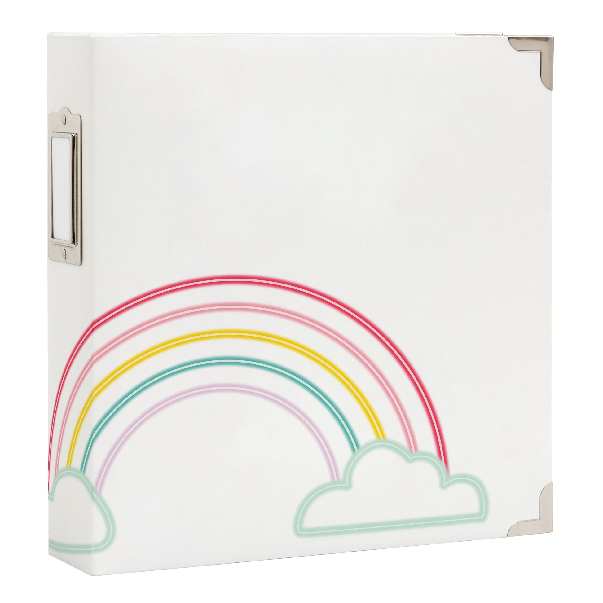Heidi Swapp Storyline 3 D-Ring Album 8.5x11"-Rainbow