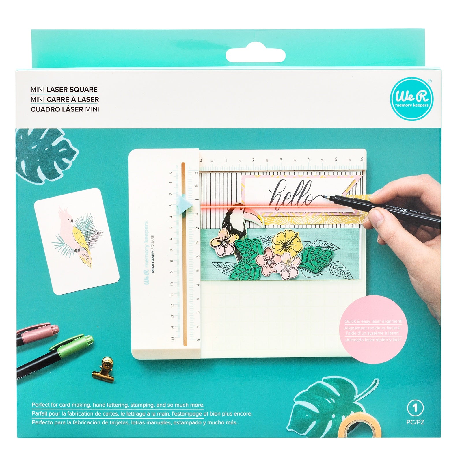 We R Makers Mini Laser Square 6" X 6.5"