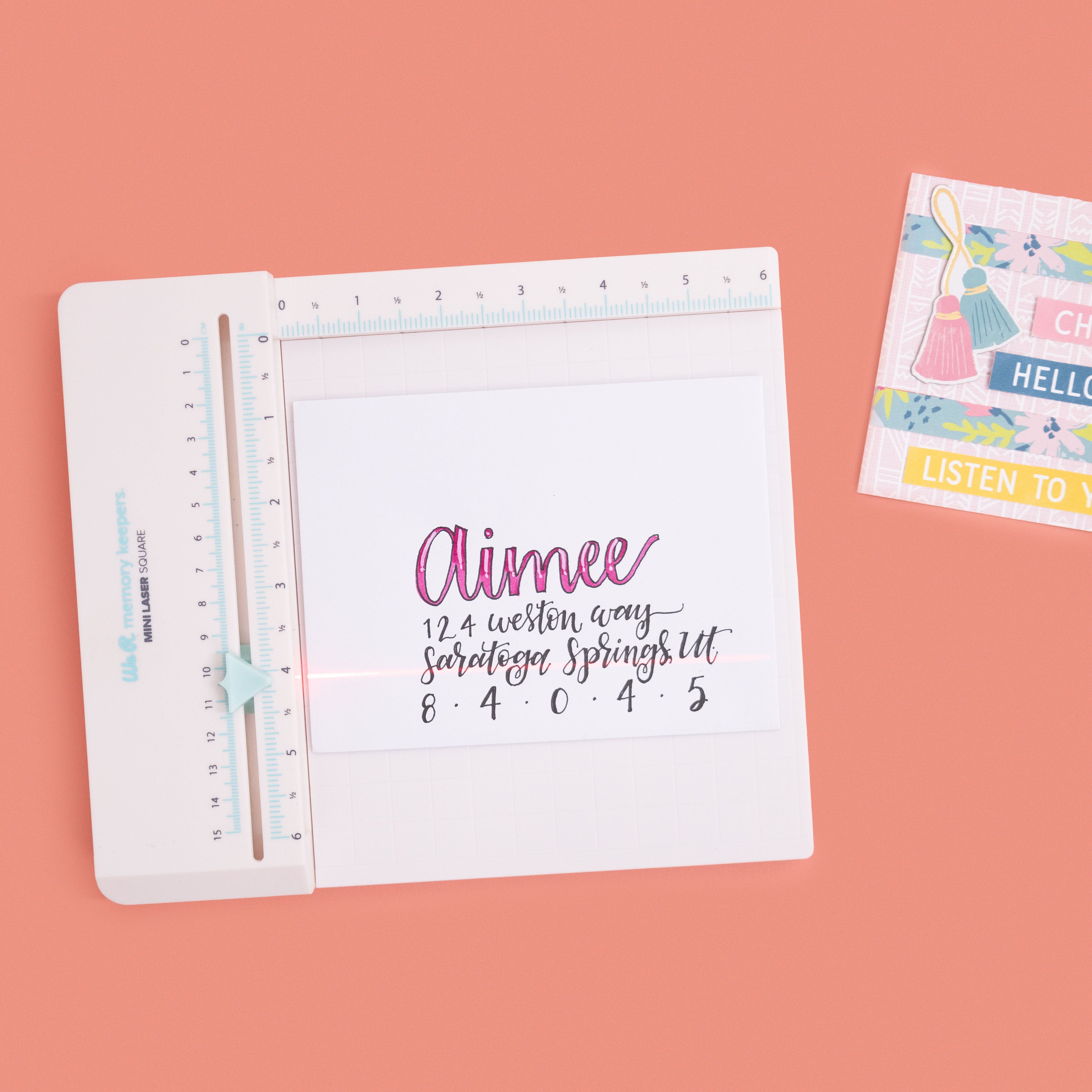 We R Makers Mini Laser Square 6"X6.5"