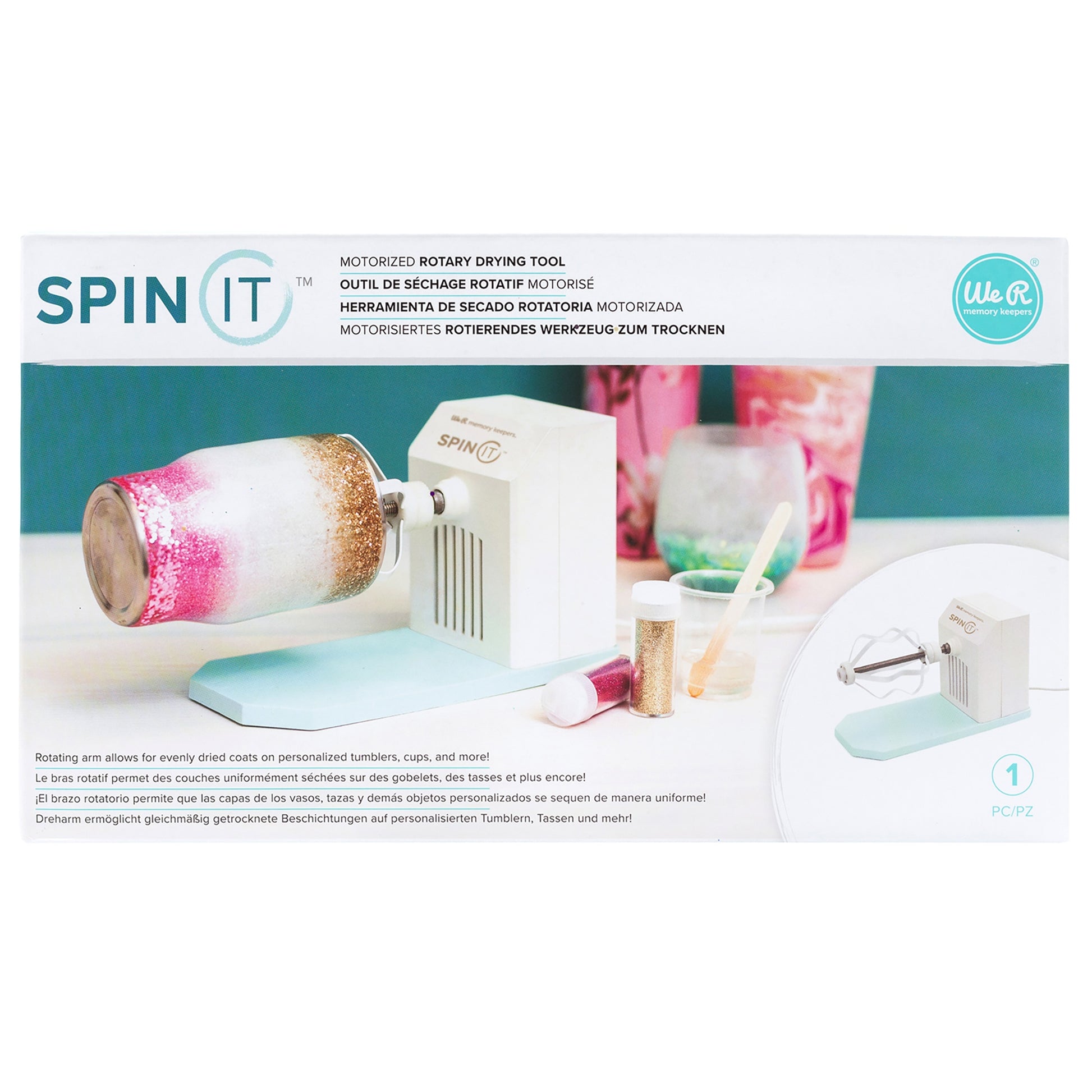 We R Makers Spin It-Motorized Rotary Drying Tool