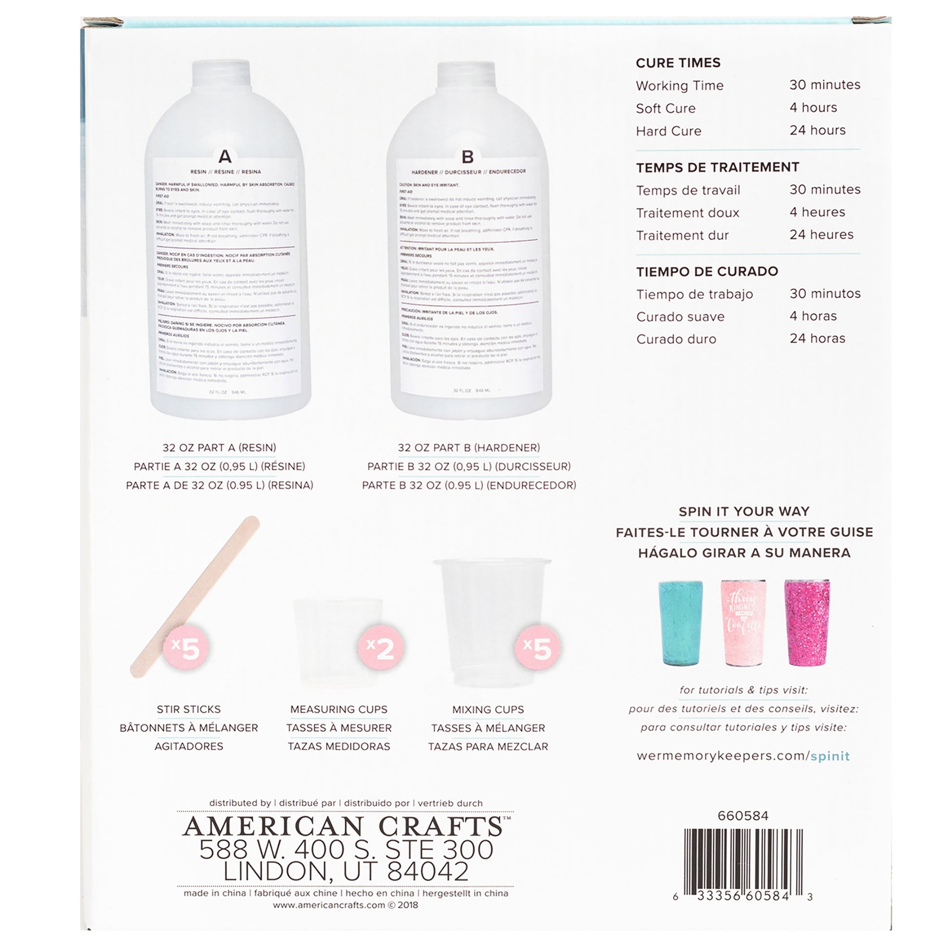 We R Makers Spin It Epoxy Kit