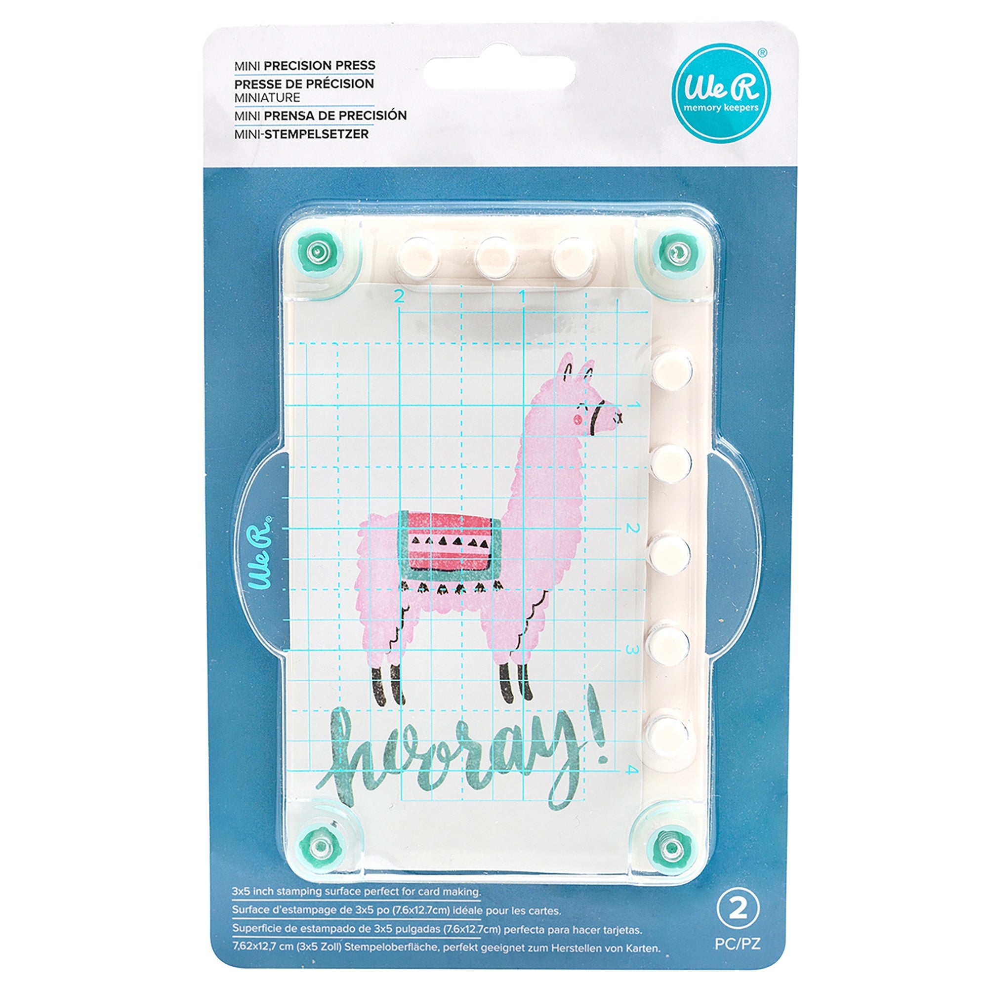 We R Makers Mini Precision Press-2 Pieces