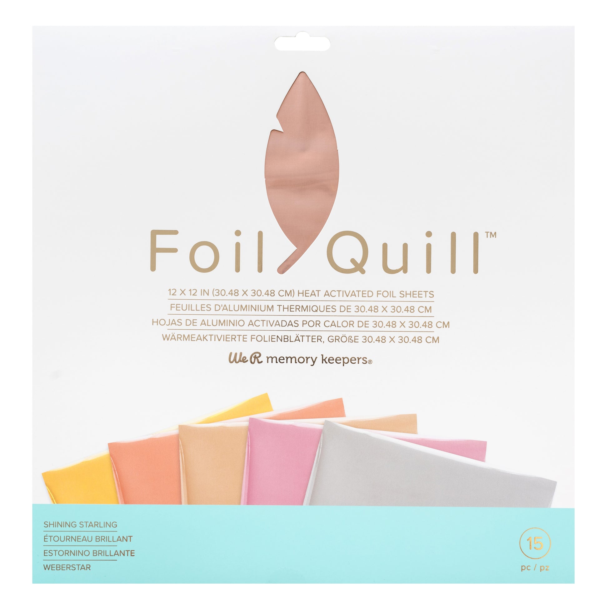 We R Makers 12x12" Foil Quill Foil Sheet Packs