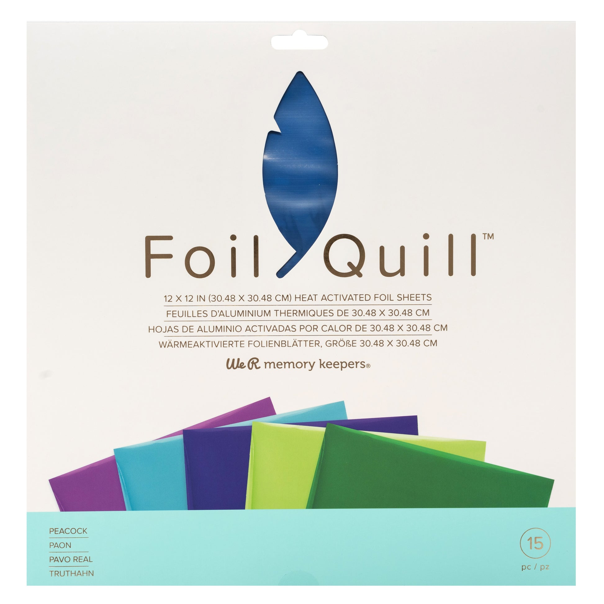 We R Makers 12x12" Foil Quill Foil Sheet Packs