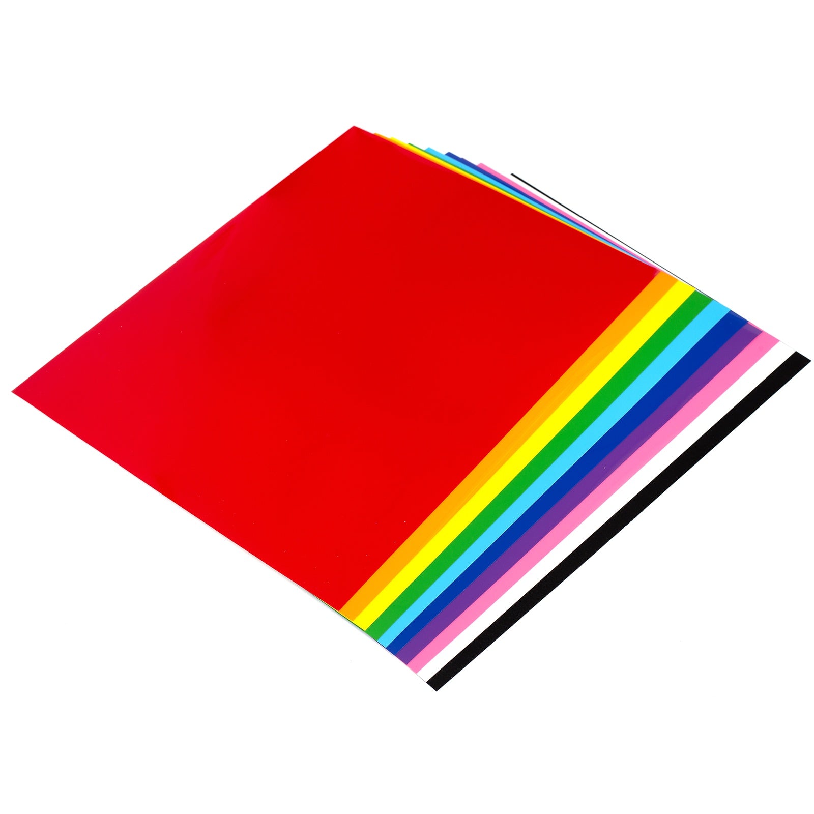 Jolee's Easy Image Cuttable Rainbow Solid Color Iron-On Sheets