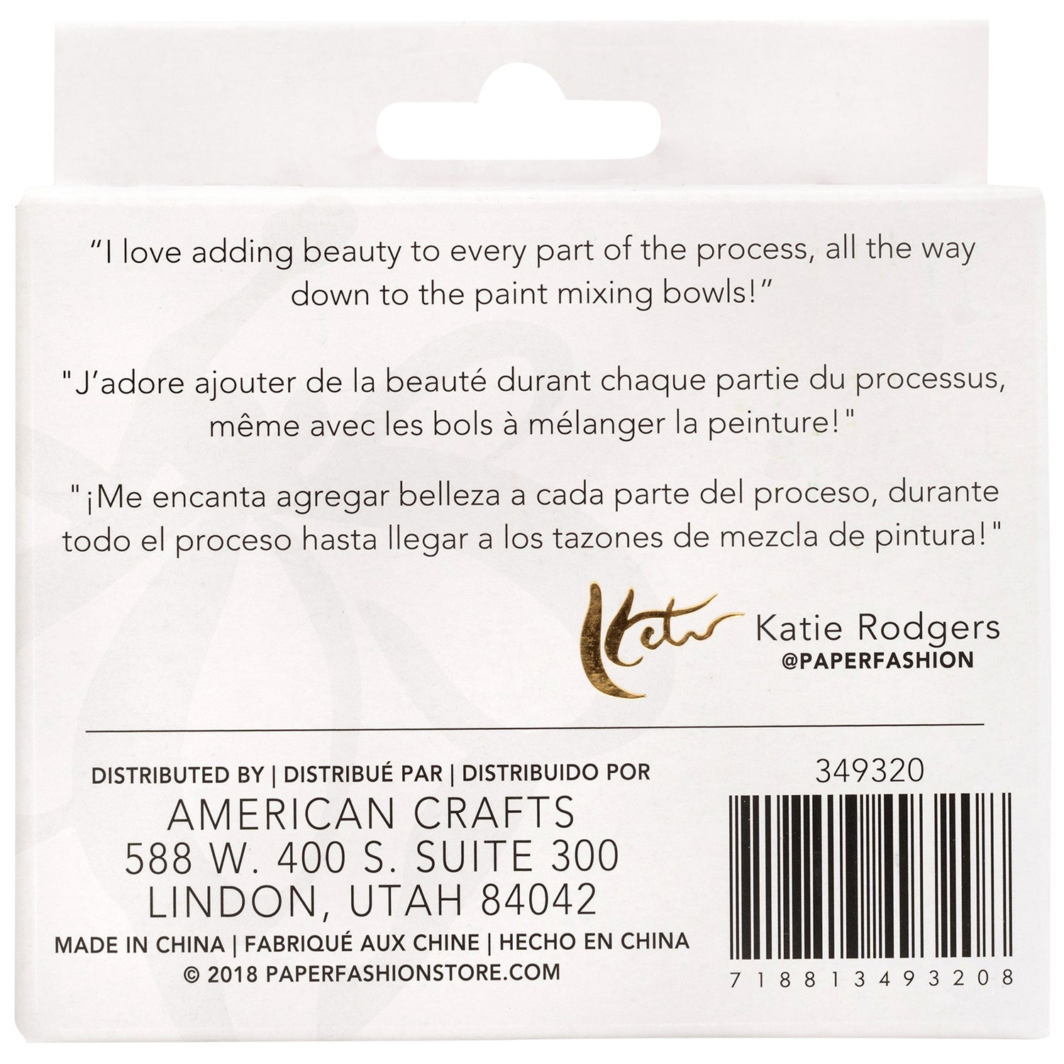 Paper Fashion White Ceramic Paint Mixing Bowls - 2 Pack