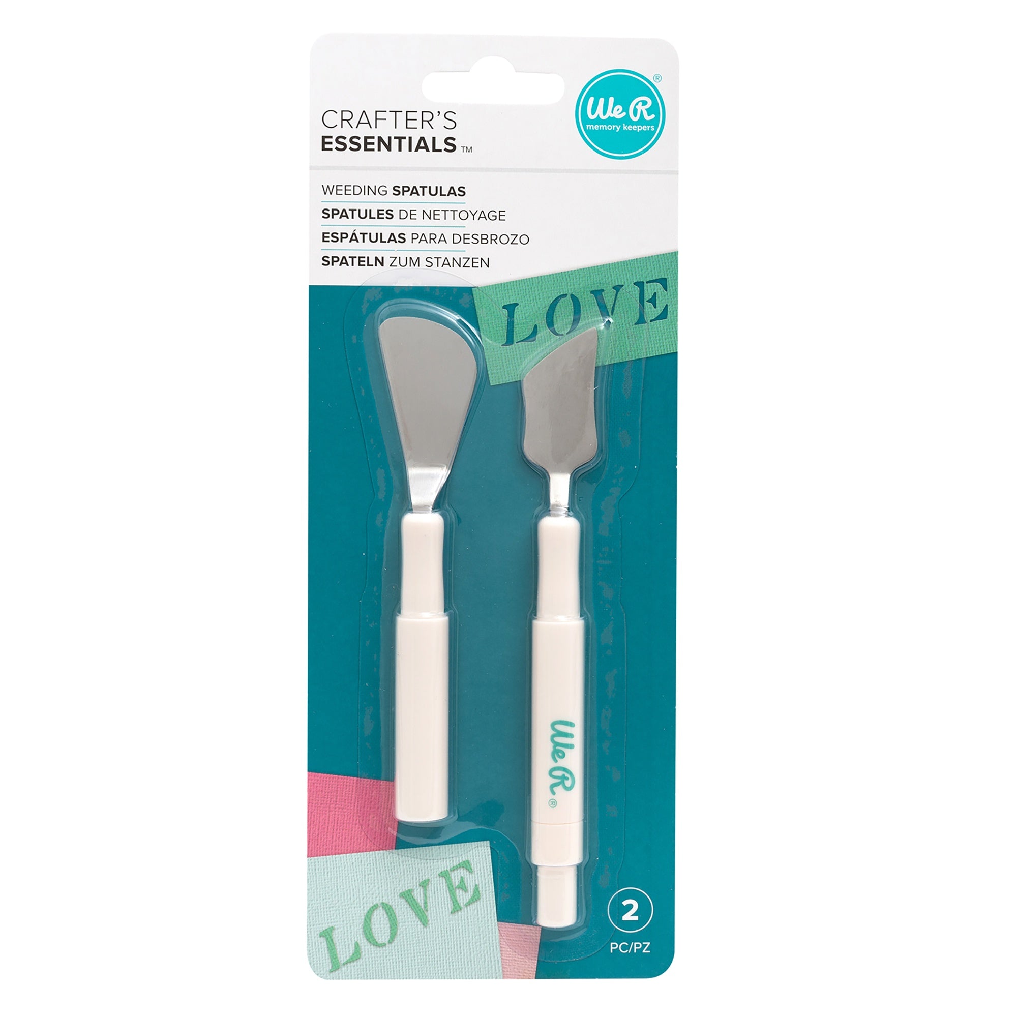 We R Memory Keepers Metal Weeding Spatulas Set
