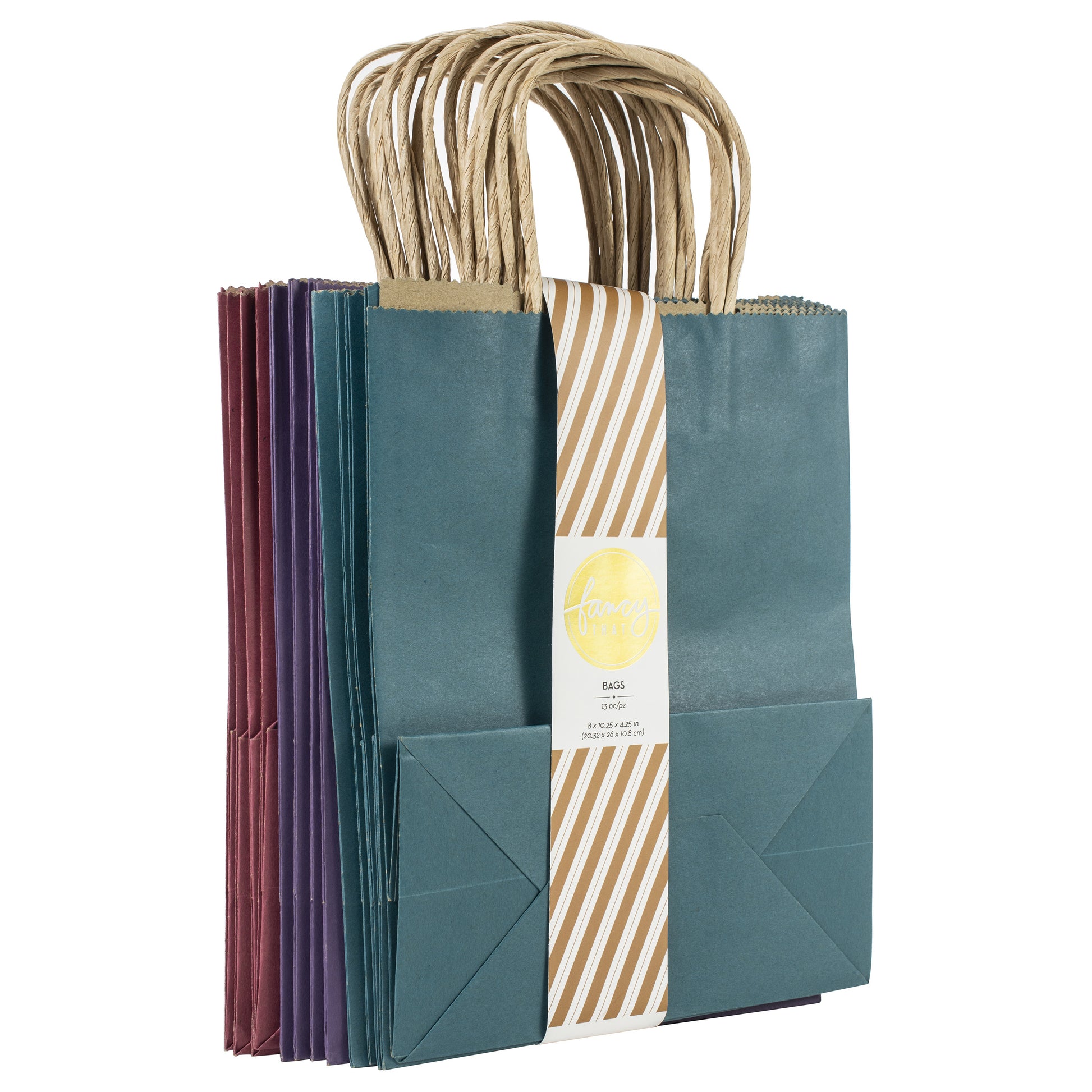 American Crafts Fancy That 8x10" Medium Gift Bags, 13 pack - Available in Multiple Colors
