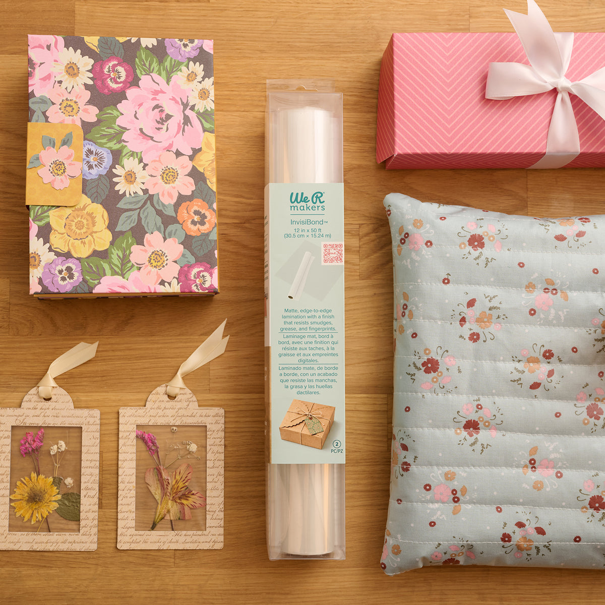 We R Makers Invisibond Laminate Roll 12"X50' with Transfer Folder