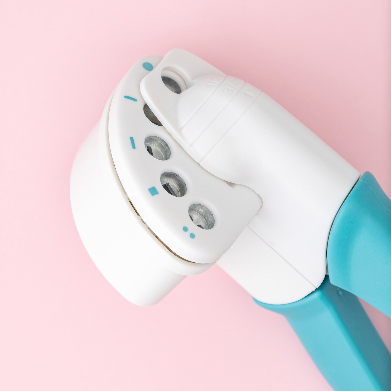 Close up of We R Makers Crop-A-Dile Functional Multi Hole Power Punch