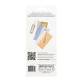 Load image into Gallery viewer, Back of packaging for We R Makers Thermal Cinch Rainbow Tassel Bookmarks - 6 Pack
