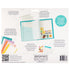 Back of packaging for We R Makers Make Your Own Stickers Sticky Folio Refill - 10 Piece
