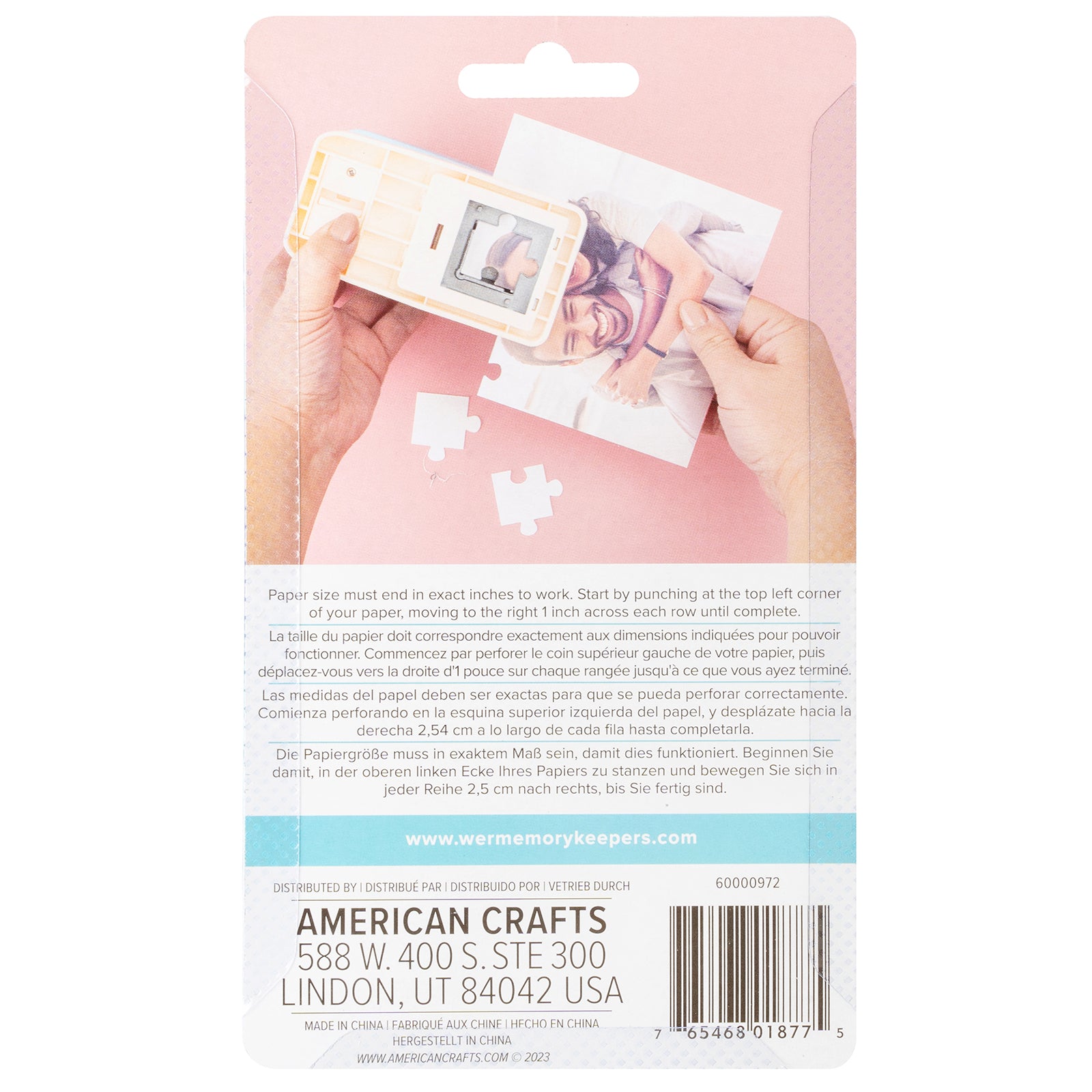 We R Makers Puzzle Piece Paper Punch