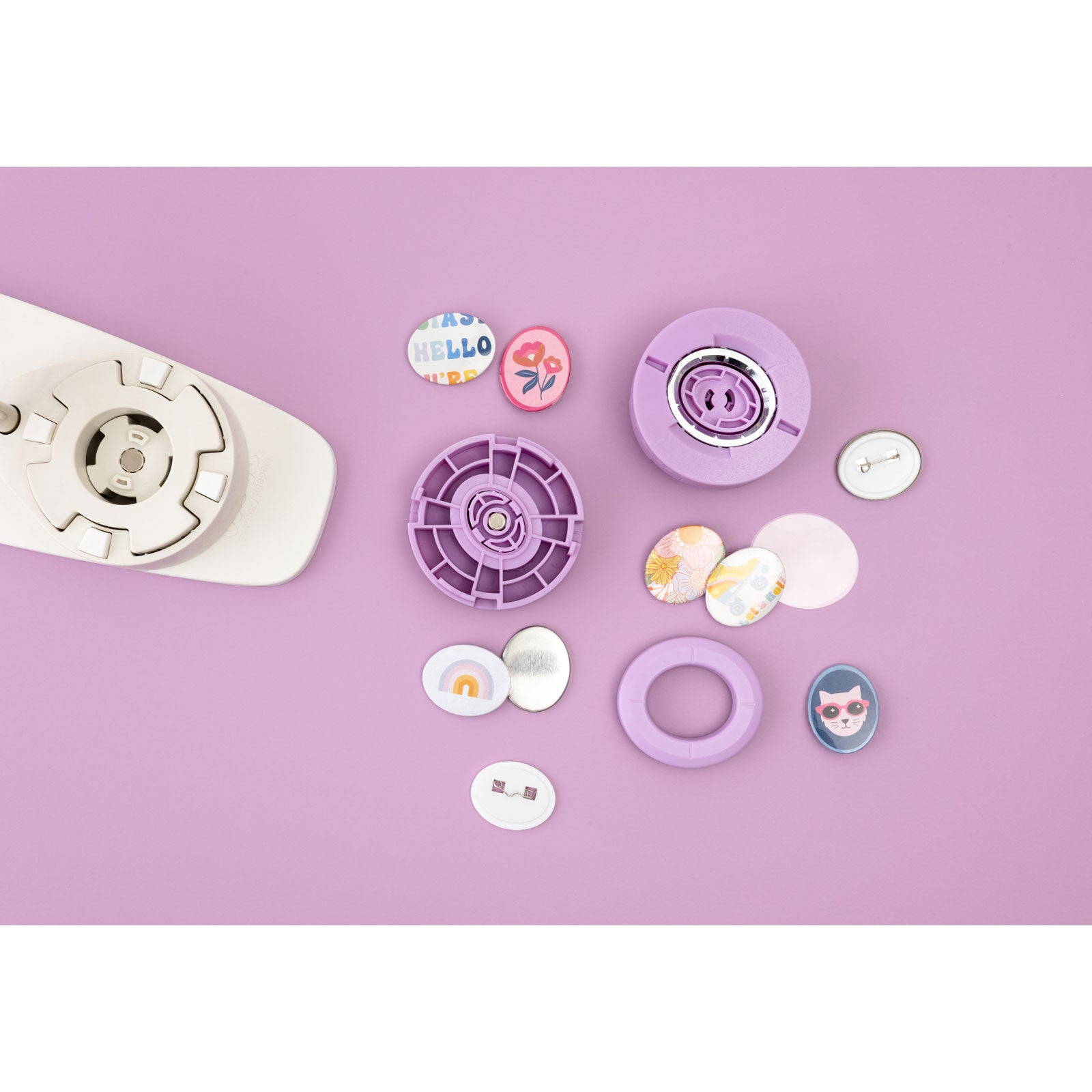 We R Makers Oval Button Press Insert