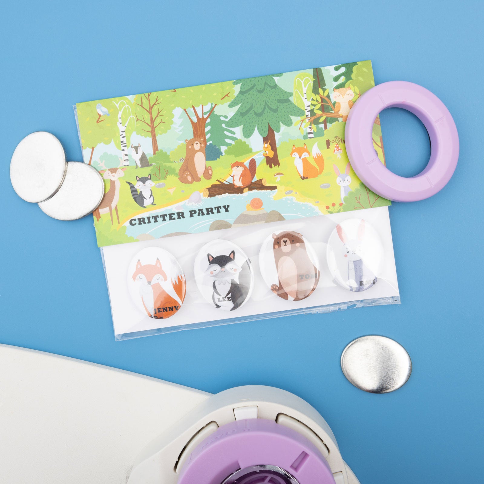 We R Makers Oval Button Press Insert