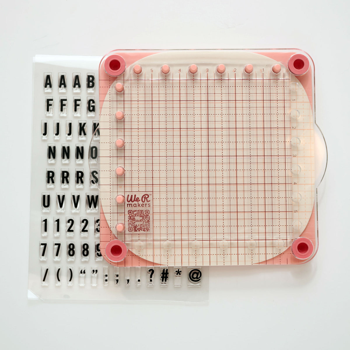 We R Makers Precision Press + Type Set
