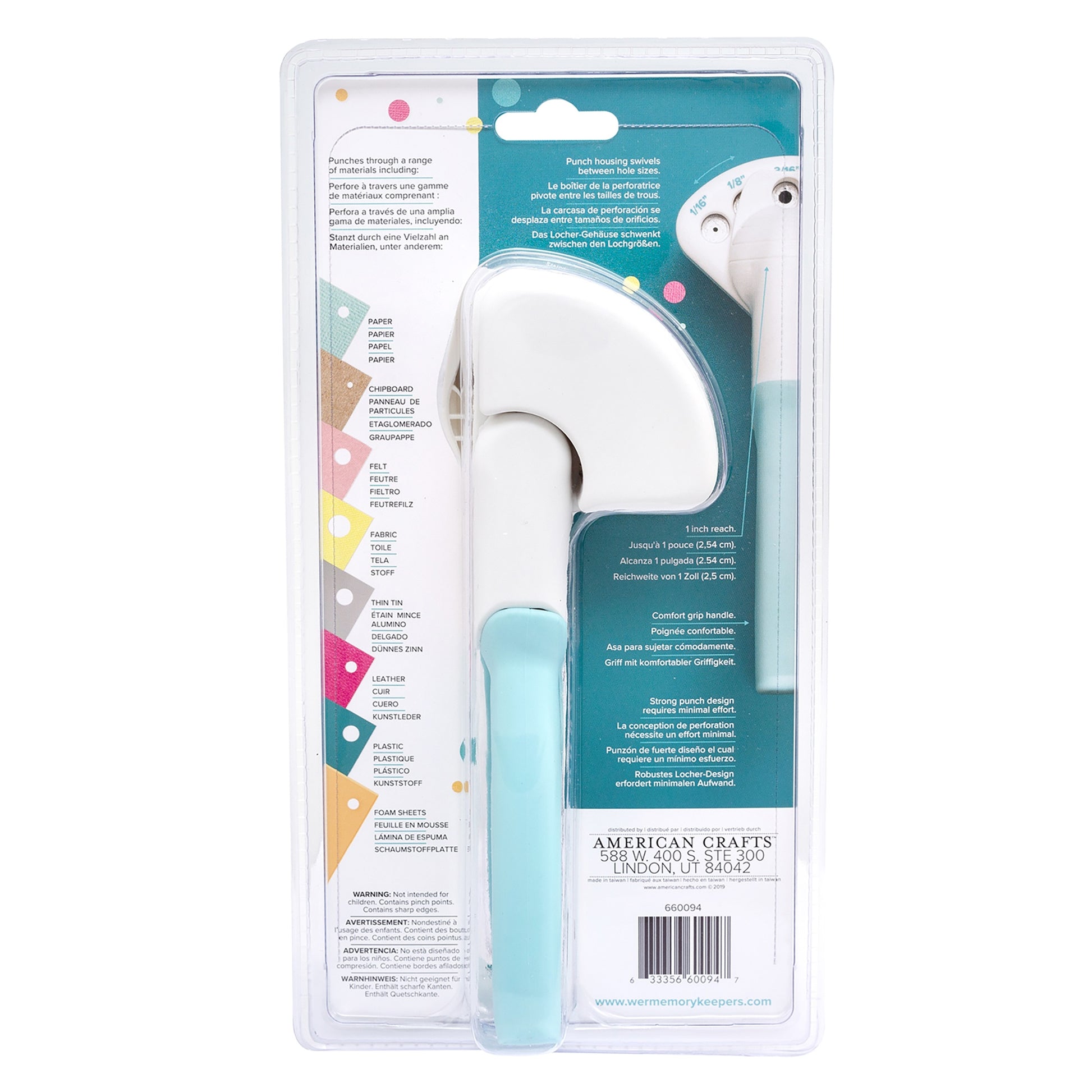 We R Makers Crop-A-Dile Multi Hole Power Punch
