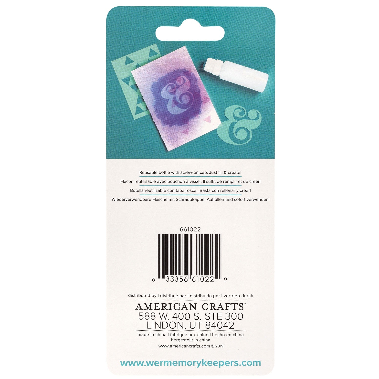 We R Makers Impressed Stamping Dauber Bottle