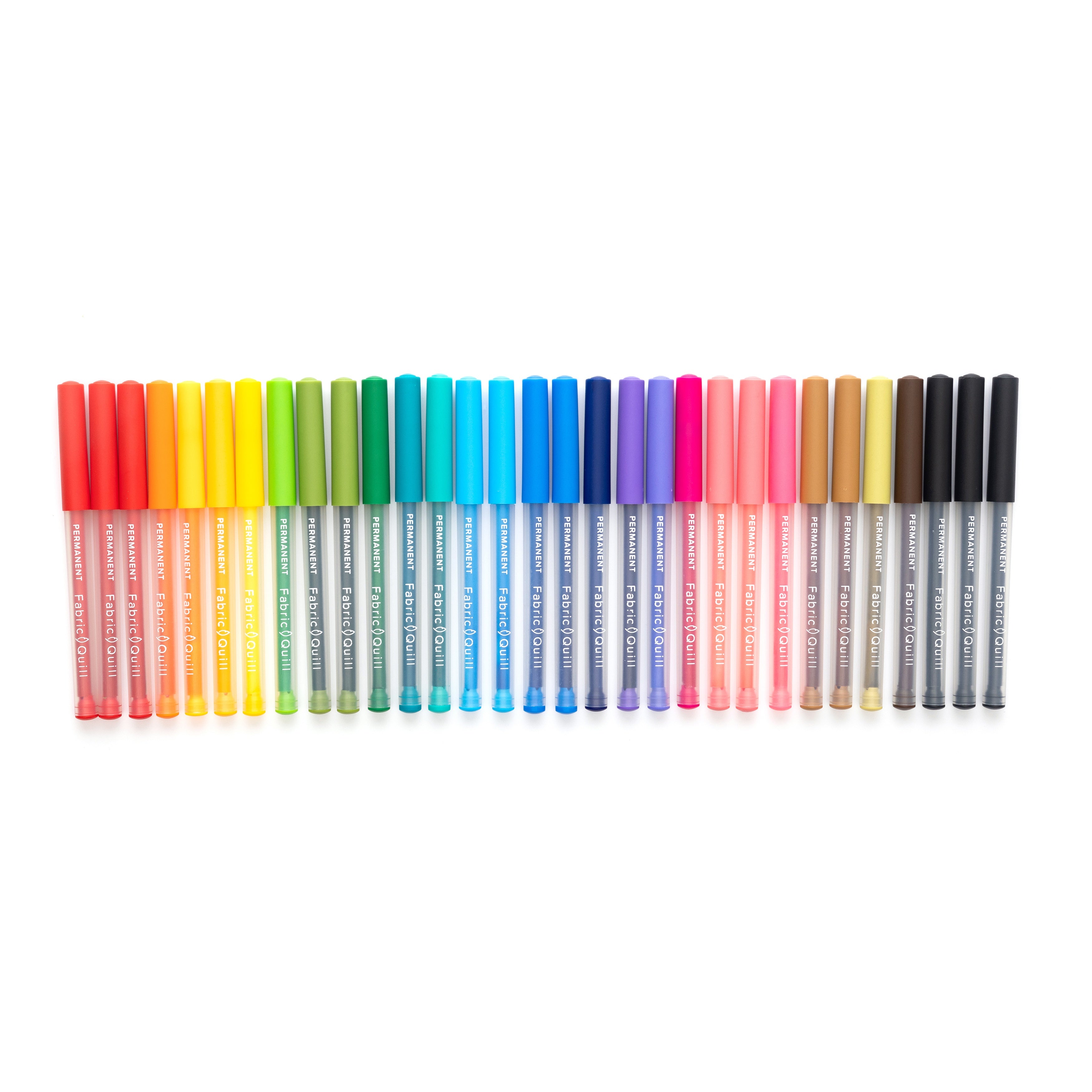 We R Makers Fabric Quill Permanent Pens, 30 pack
