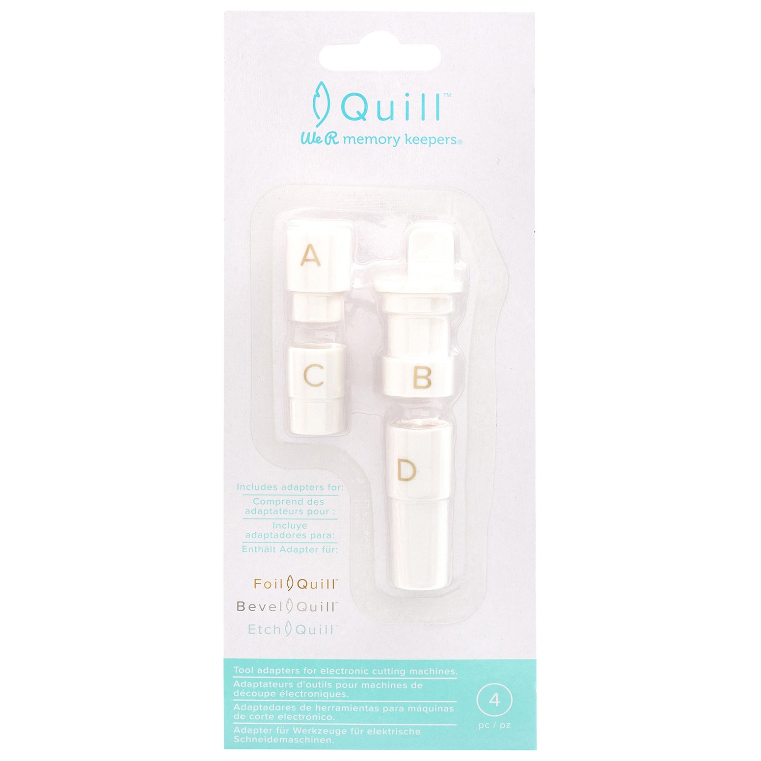 We R Makers Quill Tool Pen Adapters - 4 pack