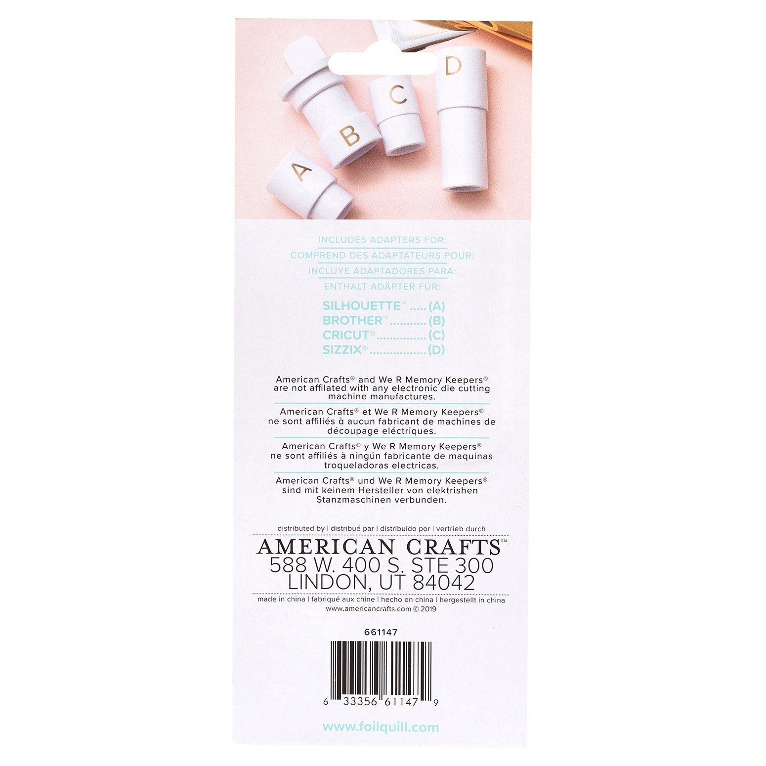 We R Makers Quill Tool Pen Adapters - 4 pack