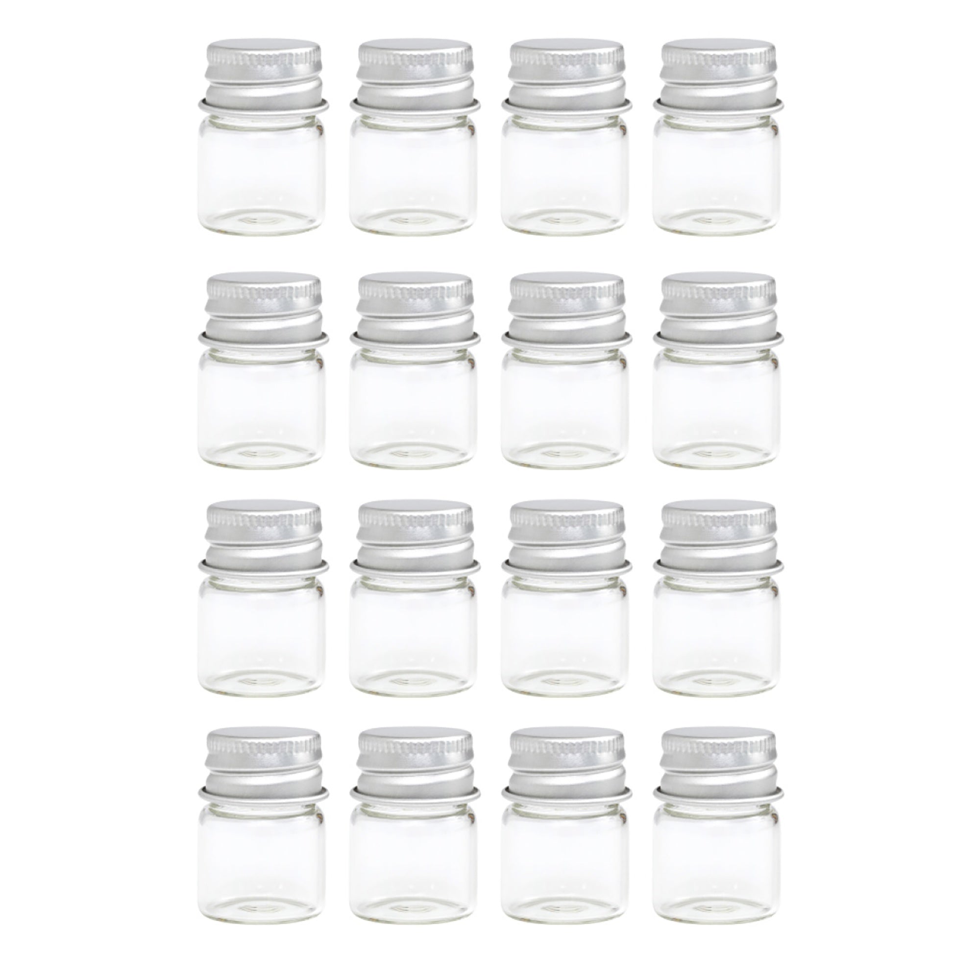 We R Makers Glass Jar Storage Bottles