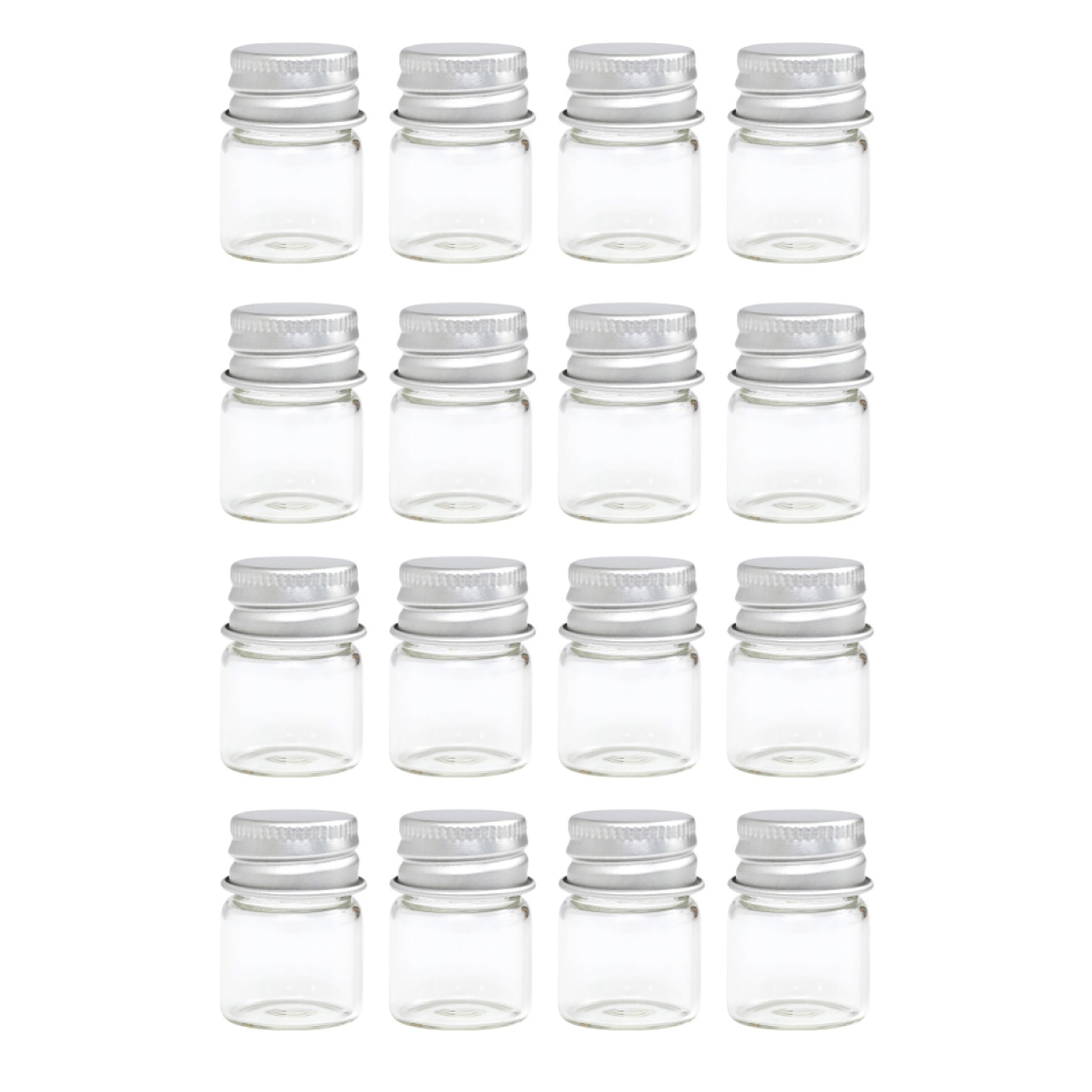We R Makers Glass Jar Storage Bottles