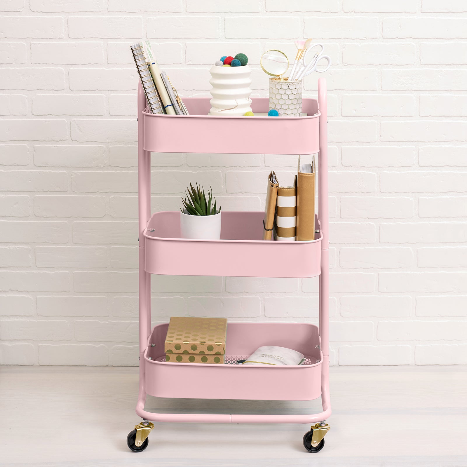 We R A La Cart 3-Tier Rolling Cart for Craft Storage