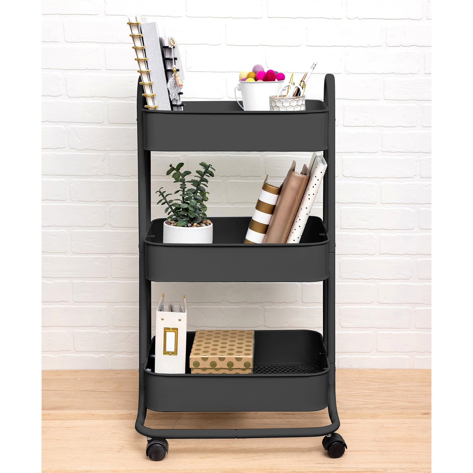 We R A La Cart 3-Tier Rolling Cart for Craft Storage