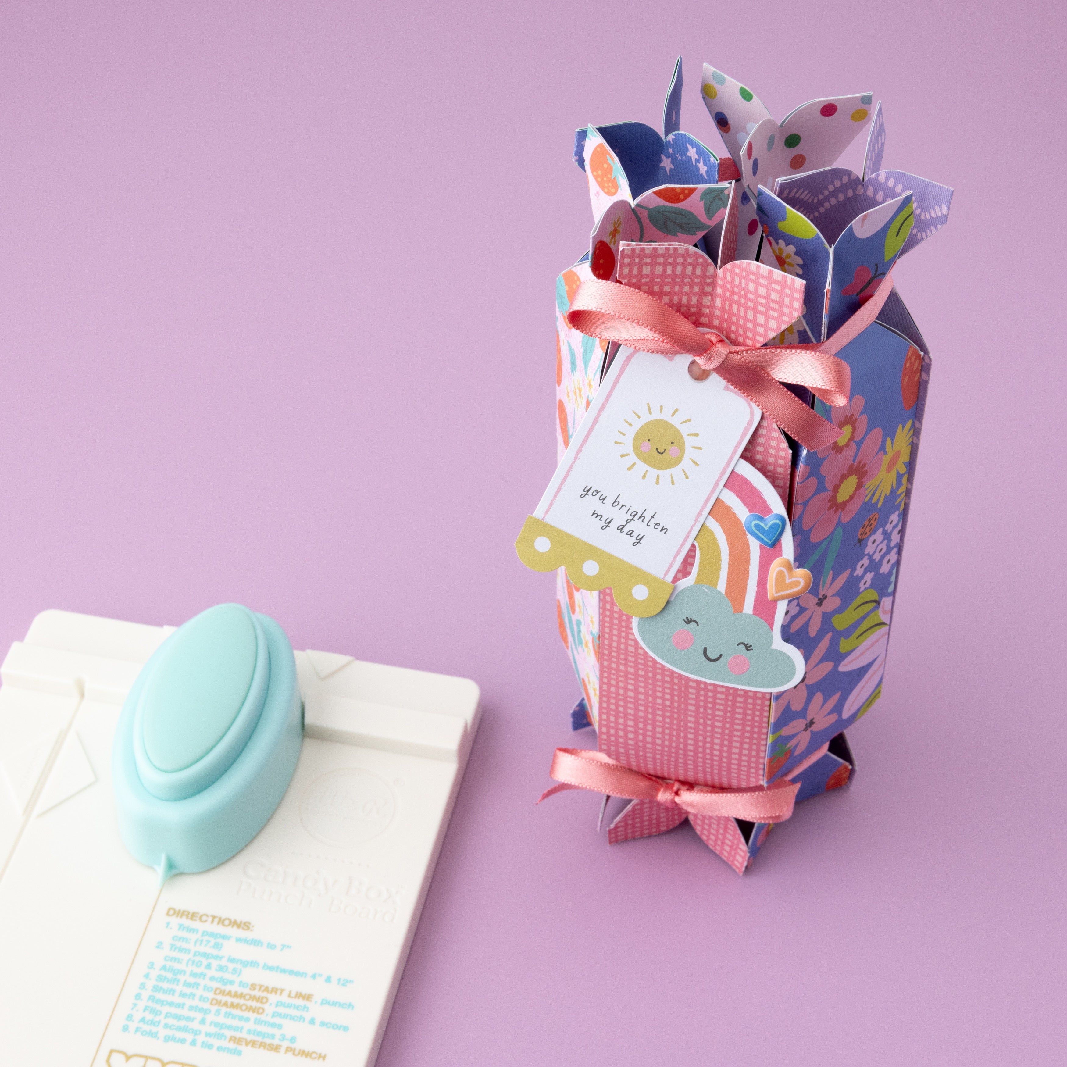 We R Makers Punch Board-Candy Box