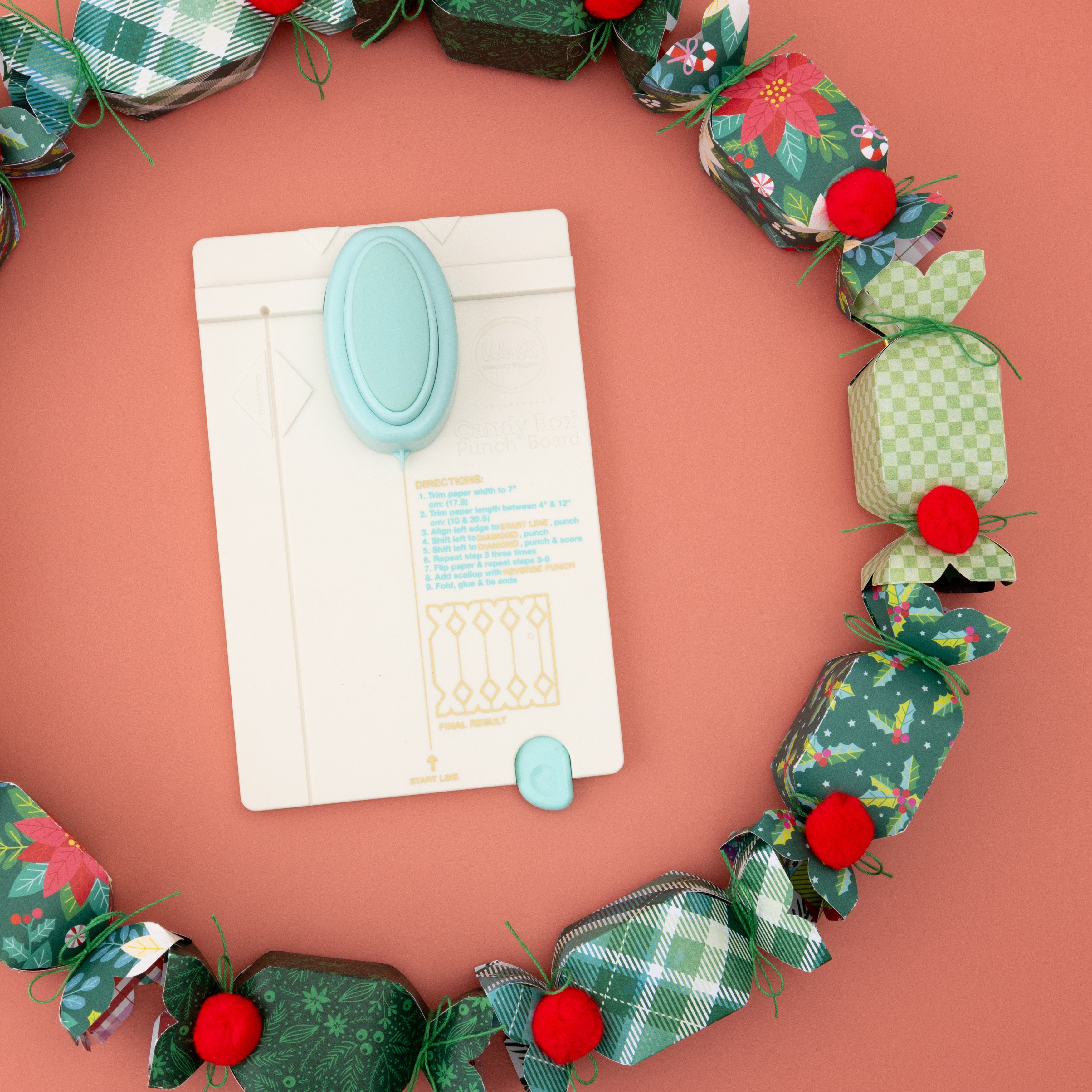 We R Makers Punch Board-Candy Box