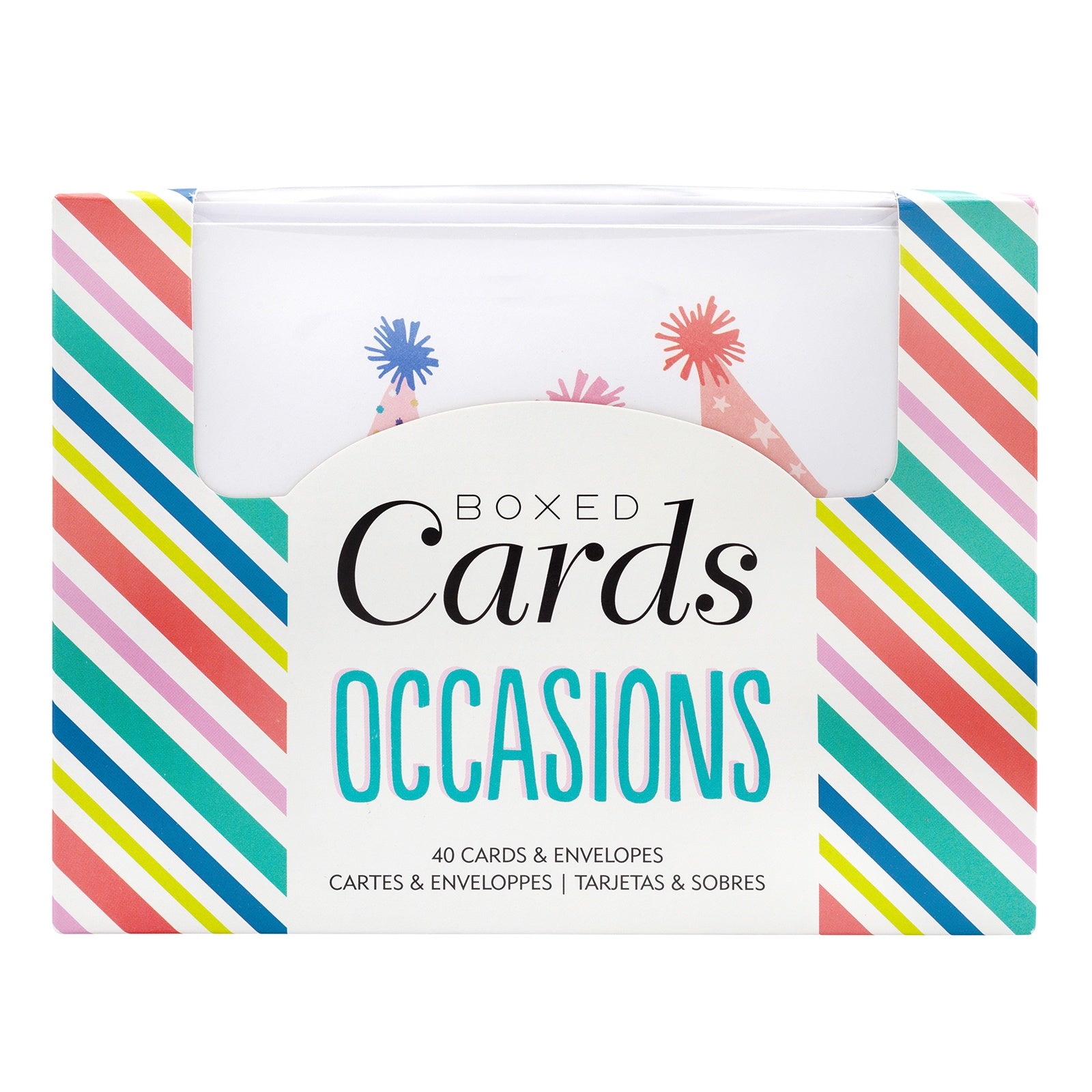American Crafts A2 Cards with Envelopes - All Occasion, 40 pack