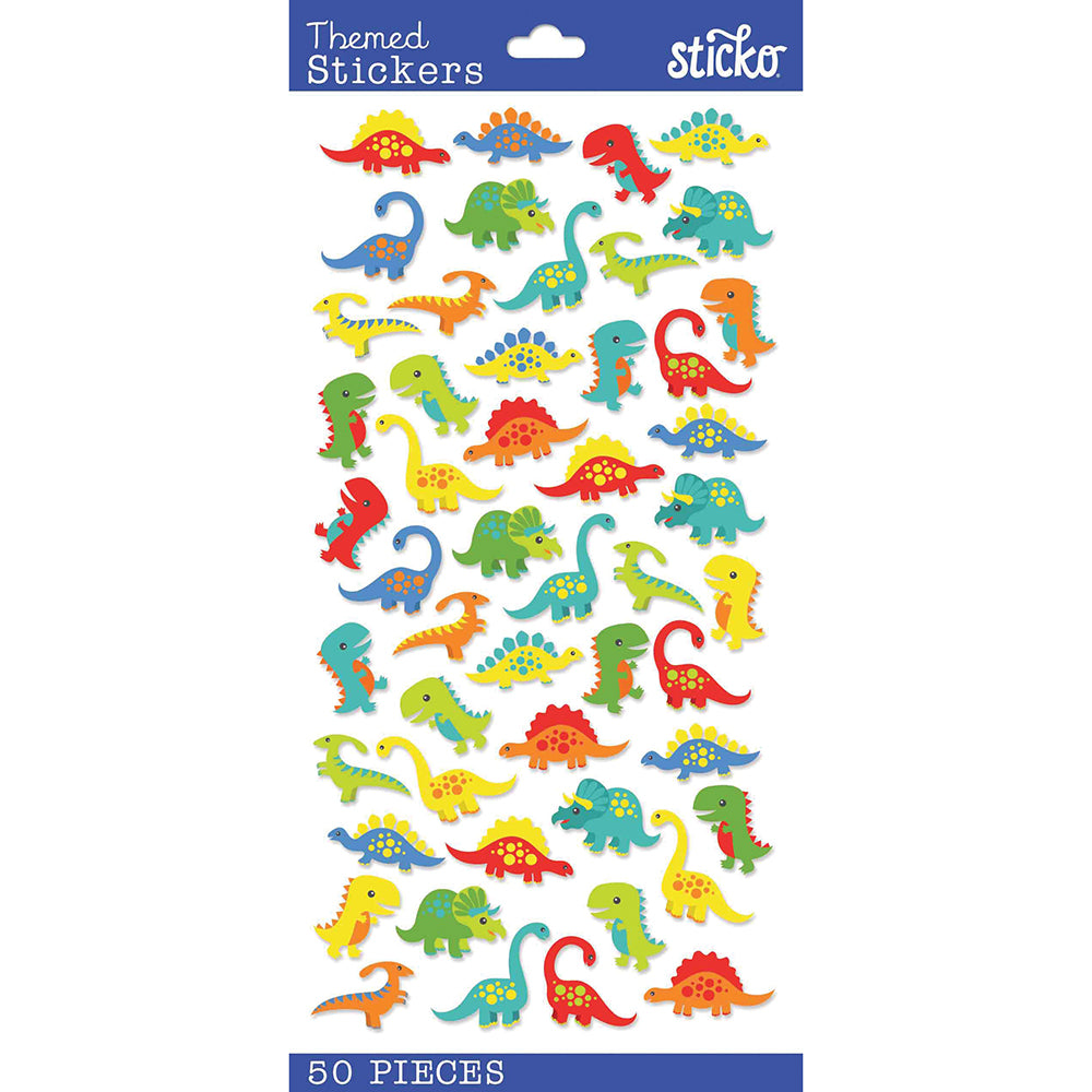 Sticko Stickers - Dinosaurs, 50pcs