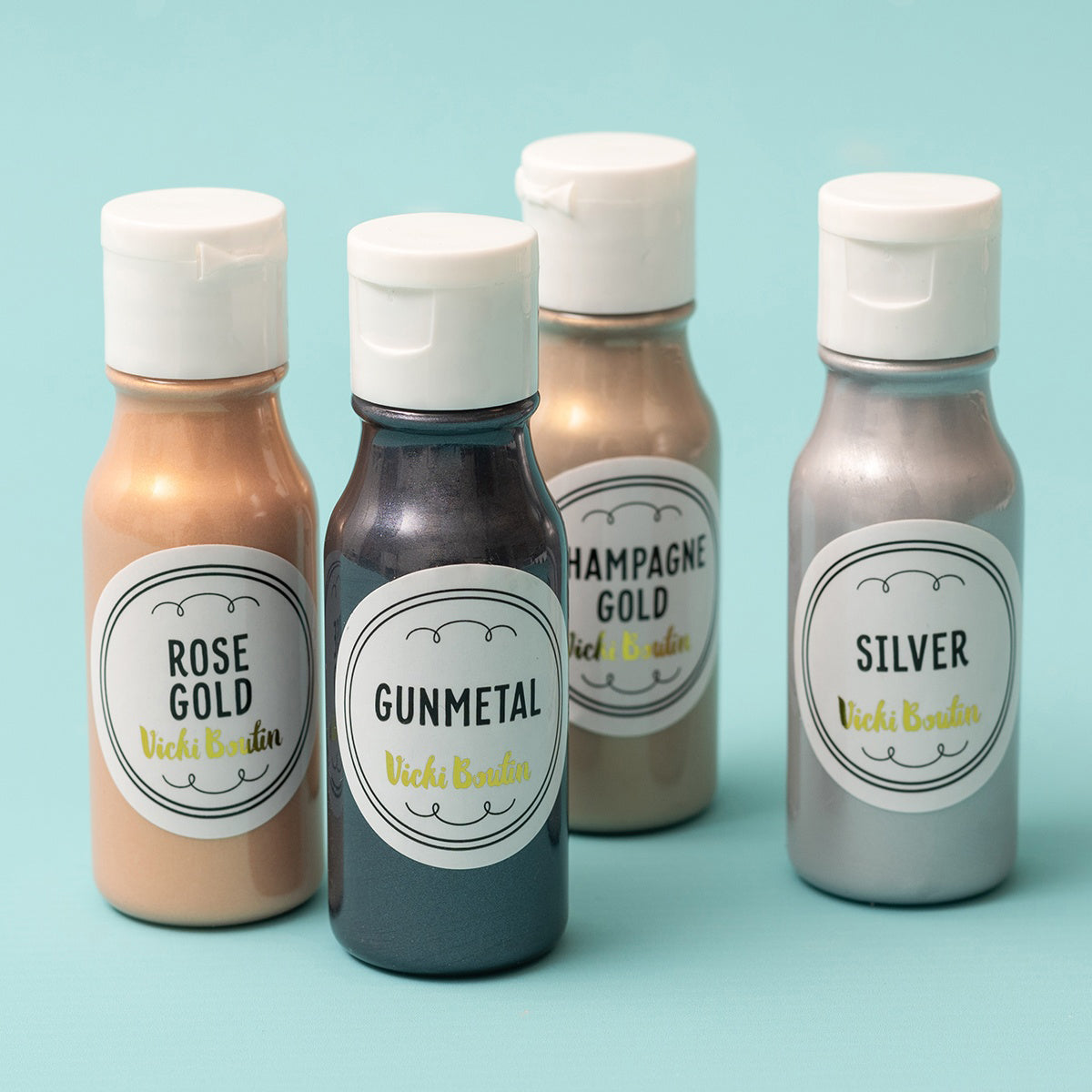 Vicki Boutin Mixed Media Color Pop Acrylic Paint - Metallics