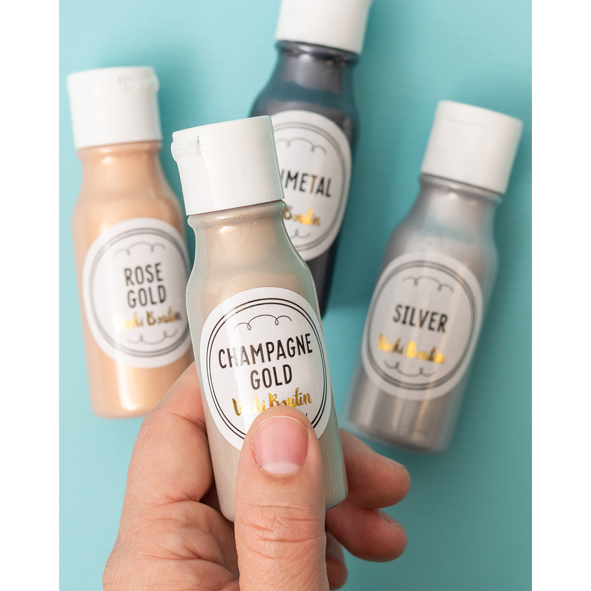 Vicki Boutin Mixed Media Color Pop Acrylic Paint - Metallics