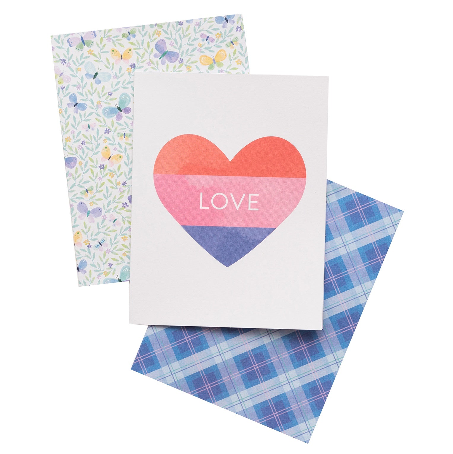 Pink Paislee A2 Cards with Envelopes - Paige Evans Bloom Street, 40 pack