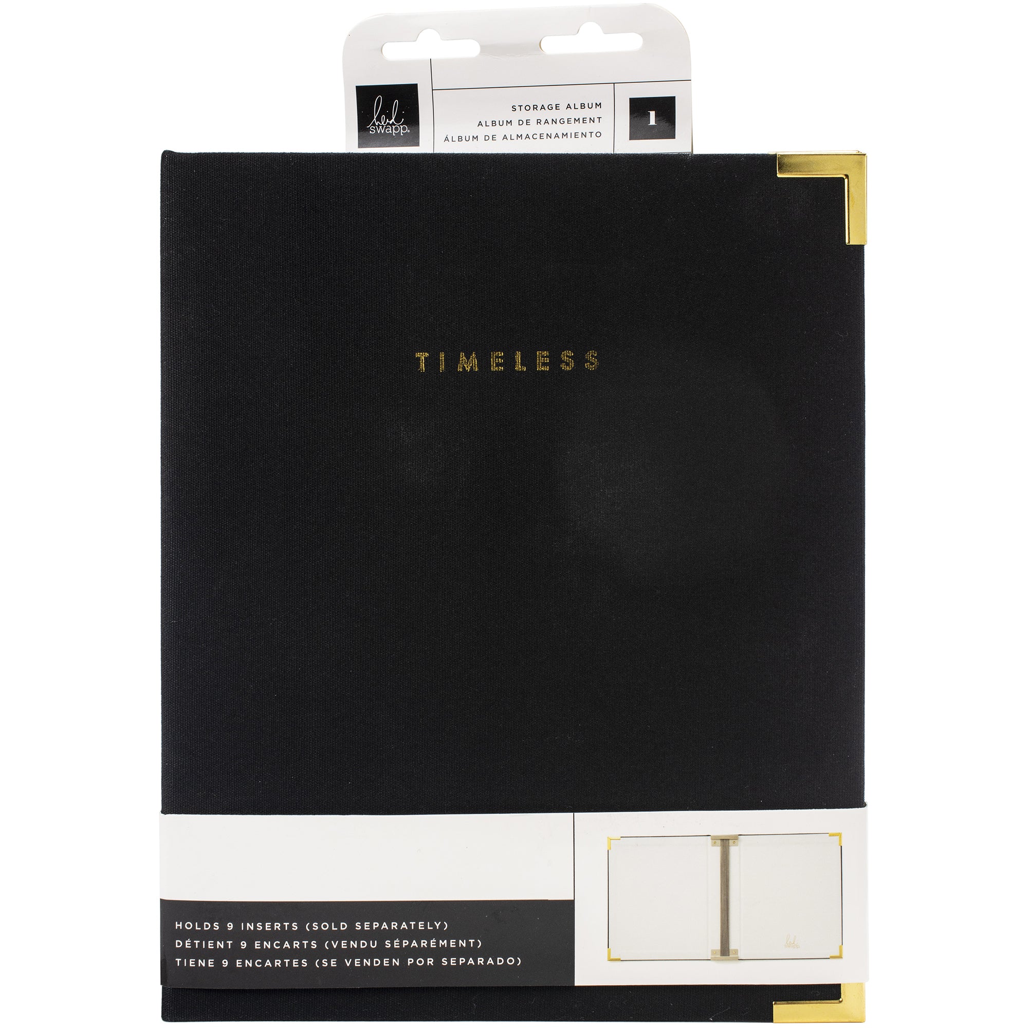 Heidi Swapp Storyline Chapters 8x10" Black Timeless Album