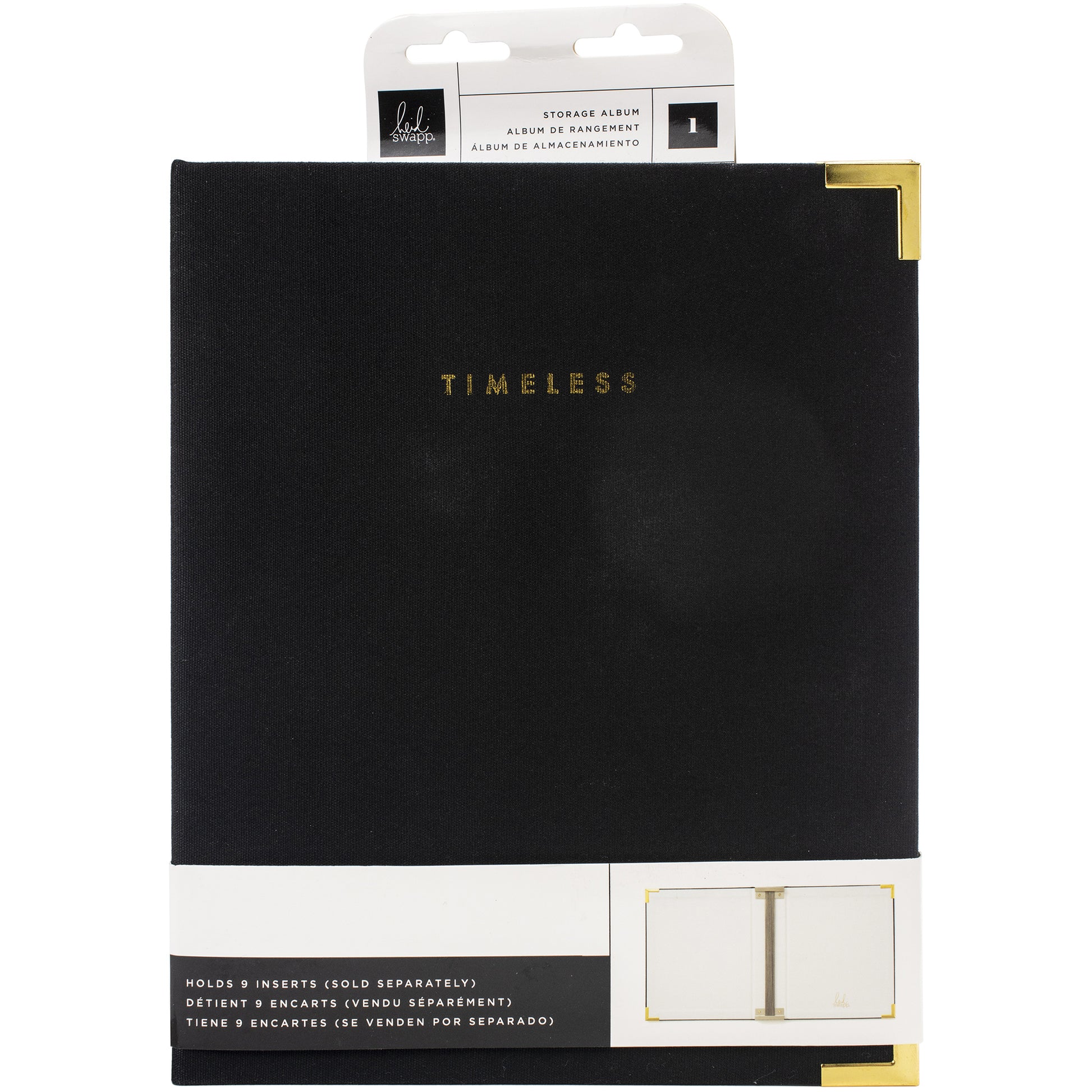 Heidi Swapp Storyline Chapters 8x10" Black Timeless Album