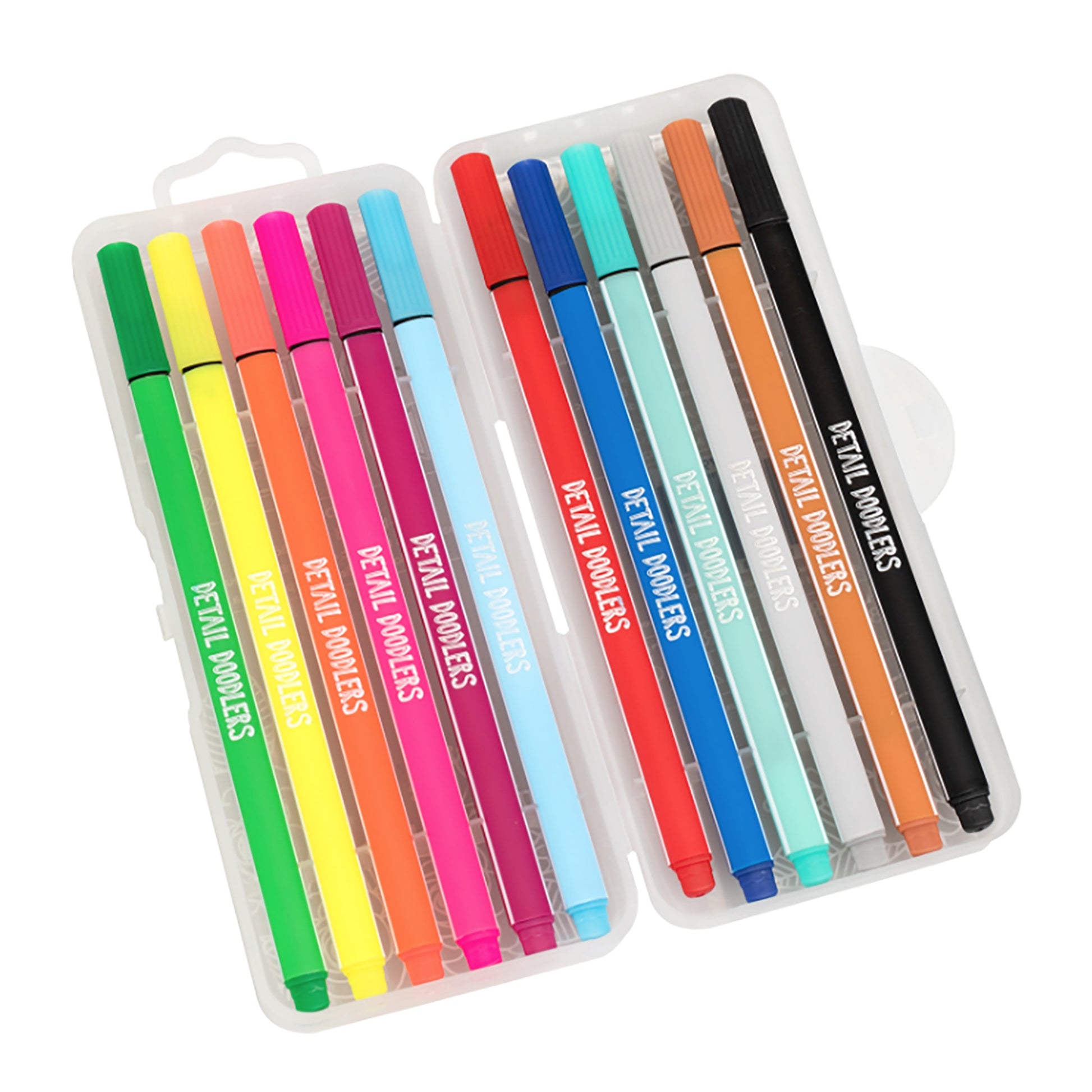 Detail Doodlers Fine-Tipped Felt Markers Set