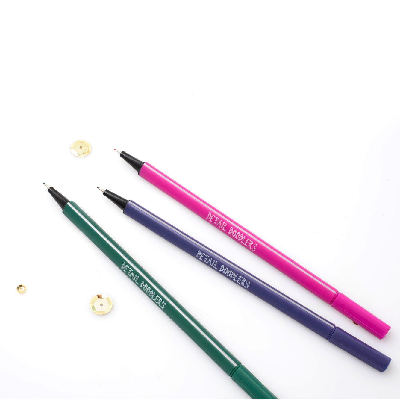 Detail Doodlers Fine-Tipped Felt Markers Set