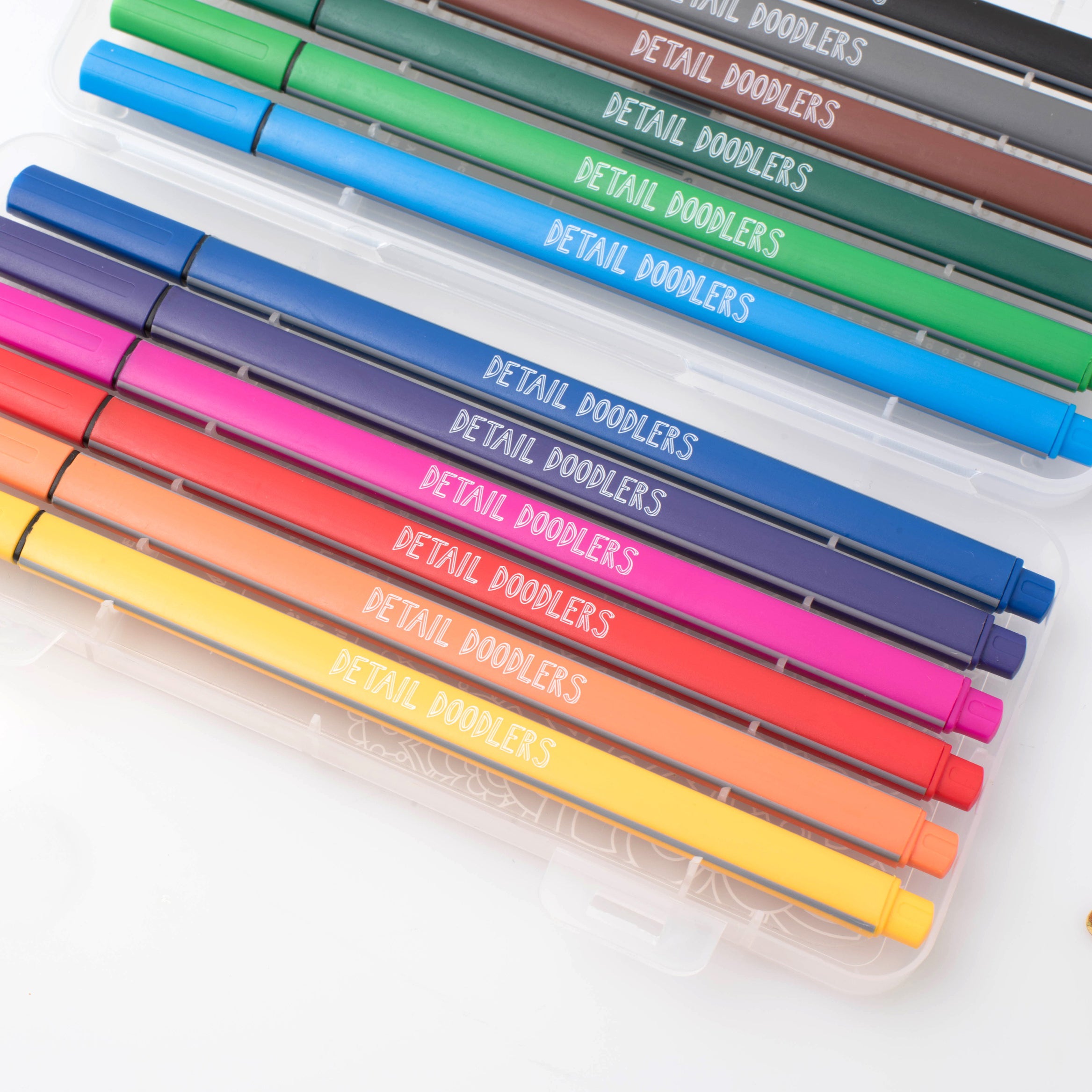 Detail Doodlers Fine-Tipped Felt Markers Set