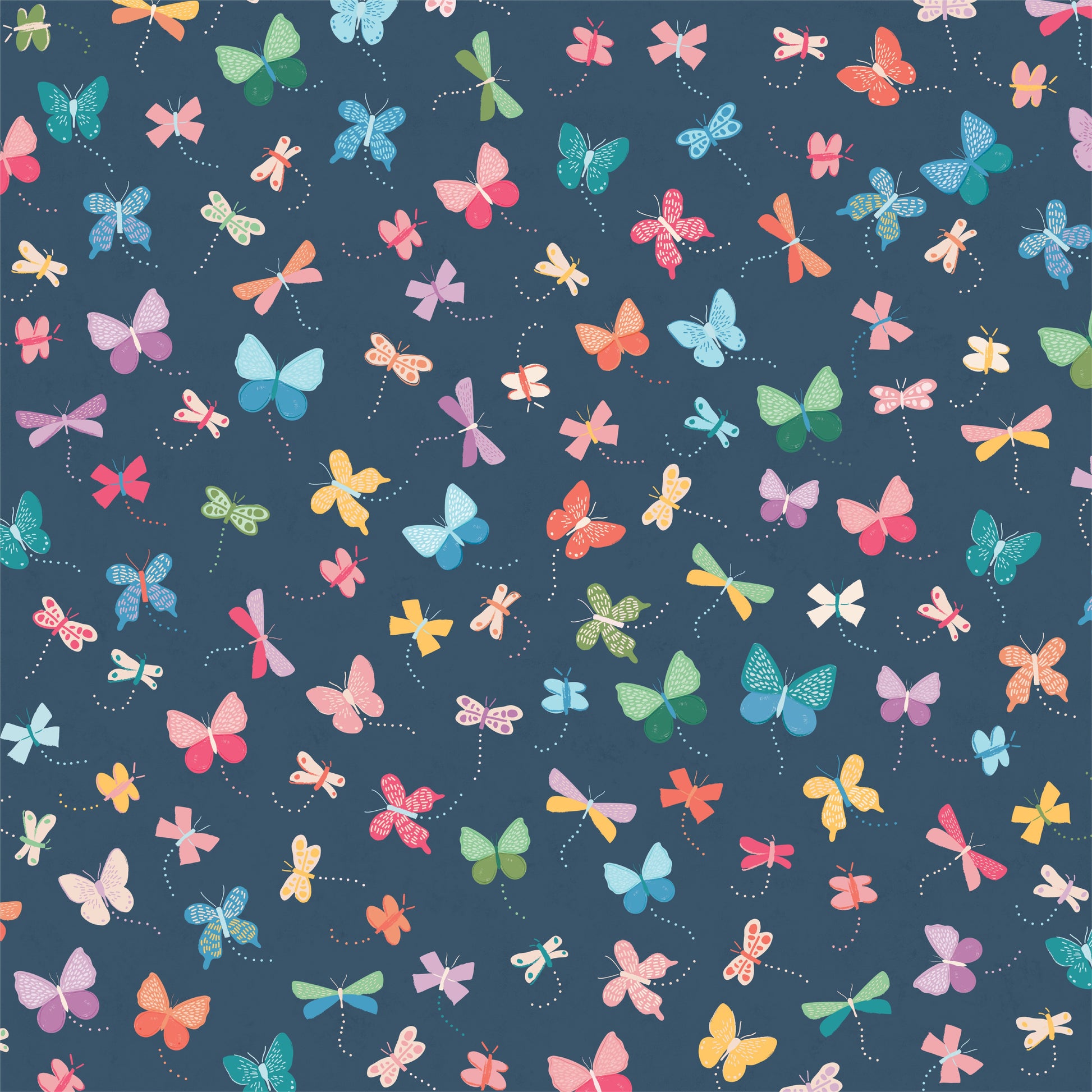 American Crafts Single-Sided 12x12" Patterned Cardstock - 25 sheets, Available in Multiple Designs