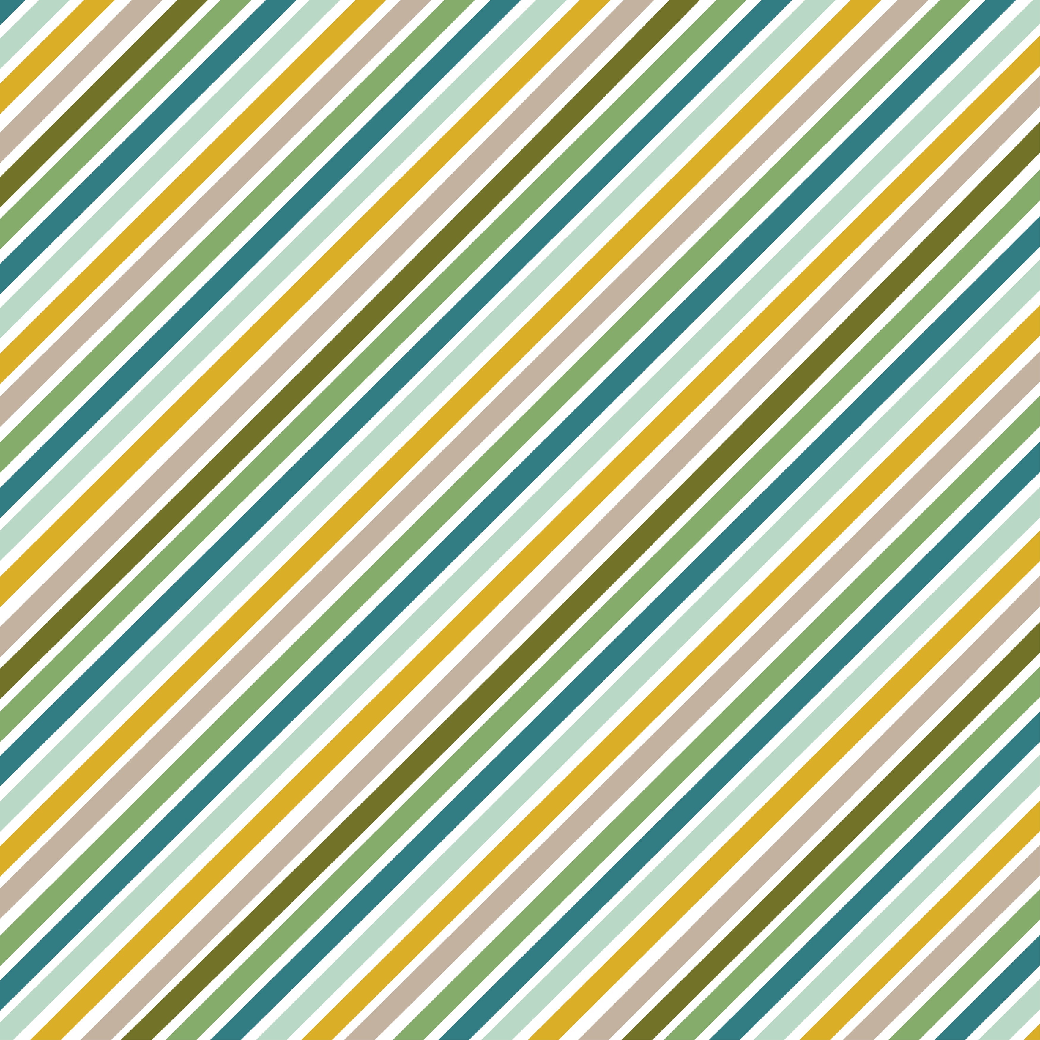 American Crafts Single-Sided 12x12" Patterned Cardstock - 25 sheets, Available in Multiple Designs